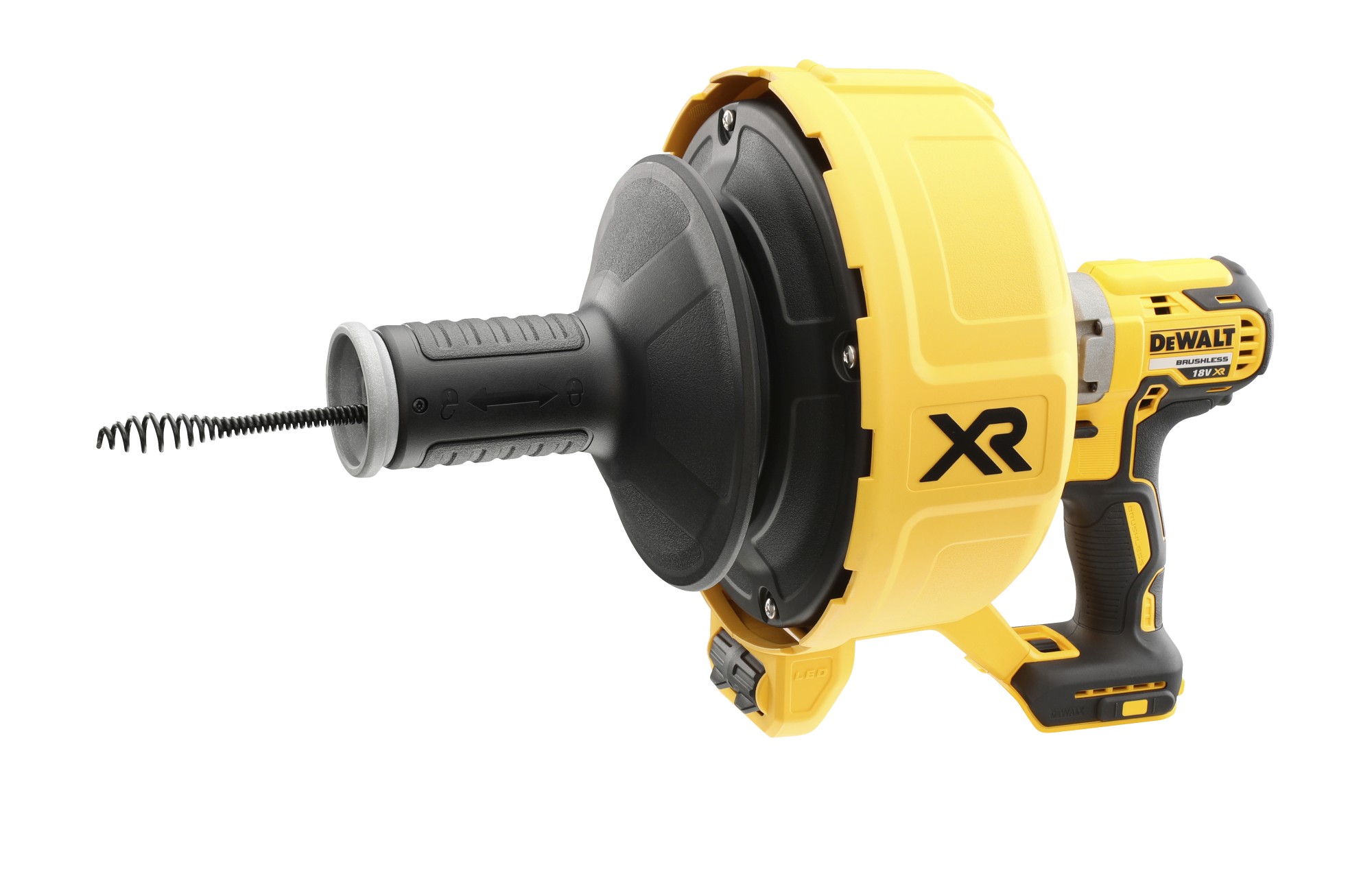 DCD200N-XJ - Desatascador Compacto manual sin escobillas XR 18V sin cargador/batería