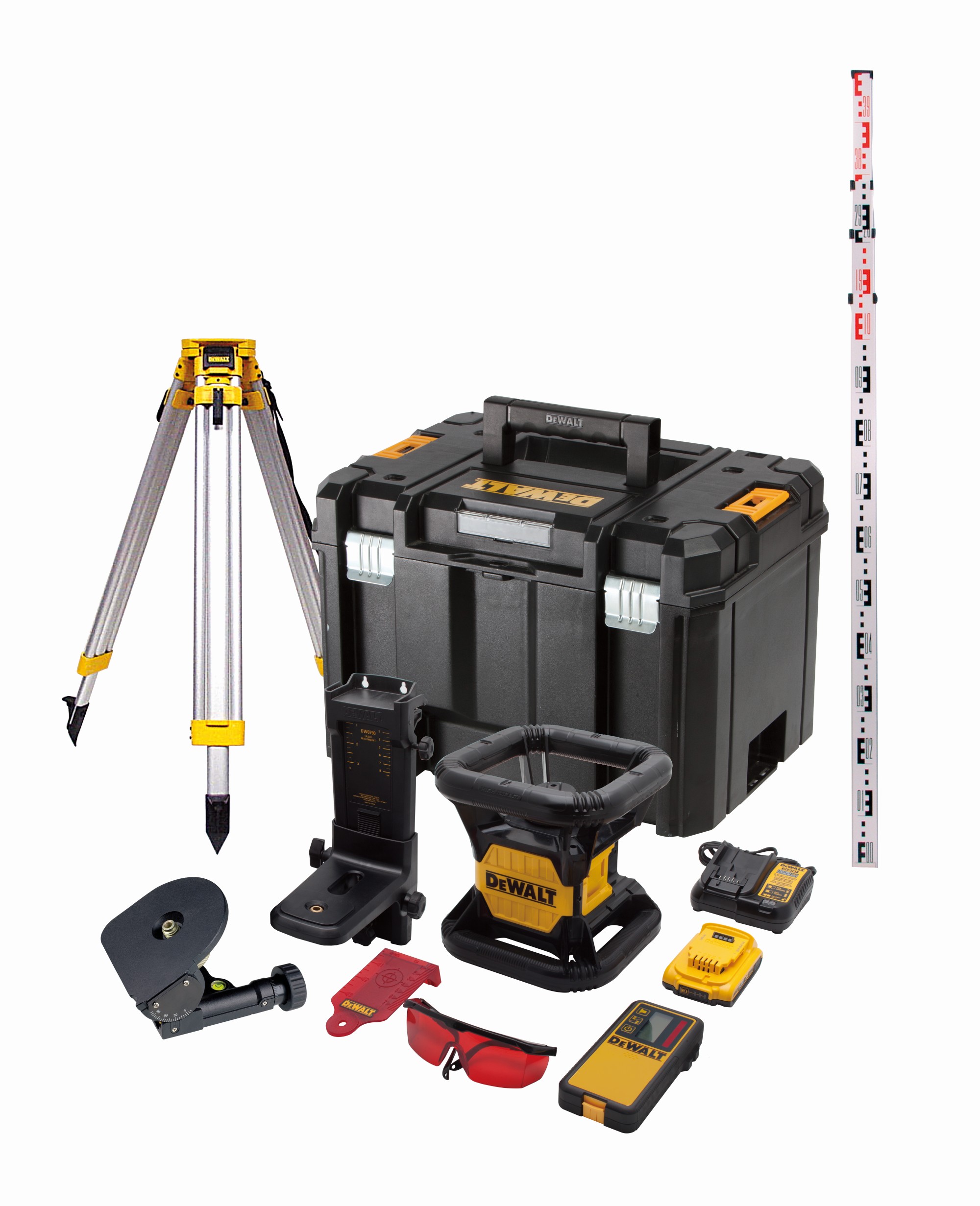 DCE074D1R-QW - Láser rotativo autonivelante - Rojo