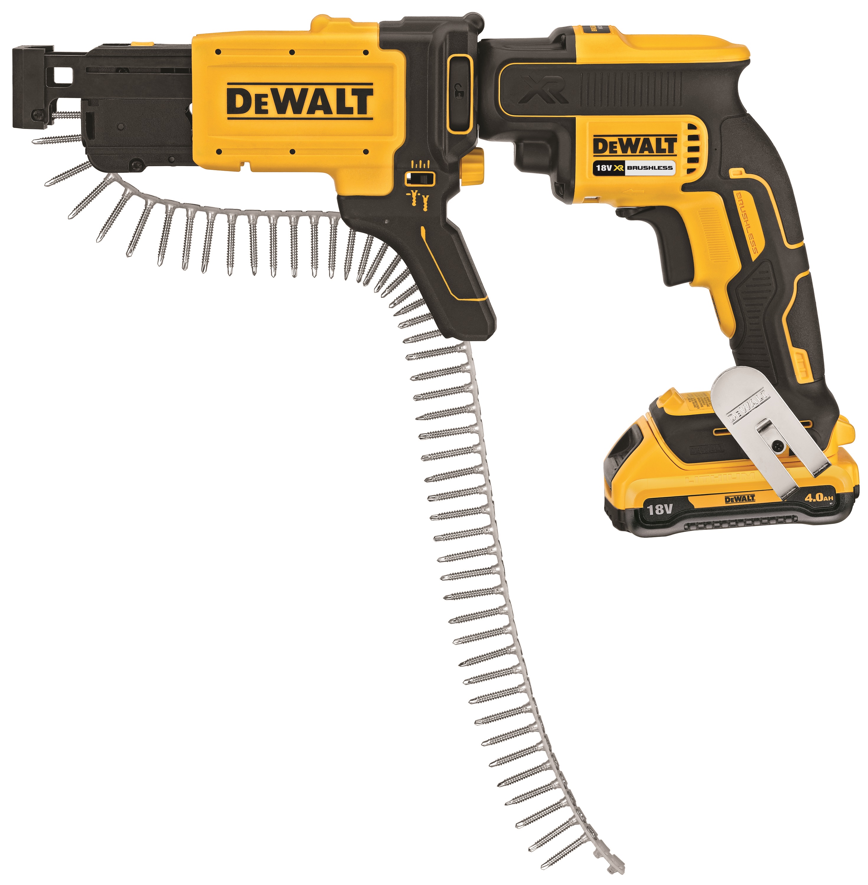 DCF620M2K-QW - Atornillador Panel yeso XR 18V Li-Ion 4Ah + Cargador rápido de tornillos