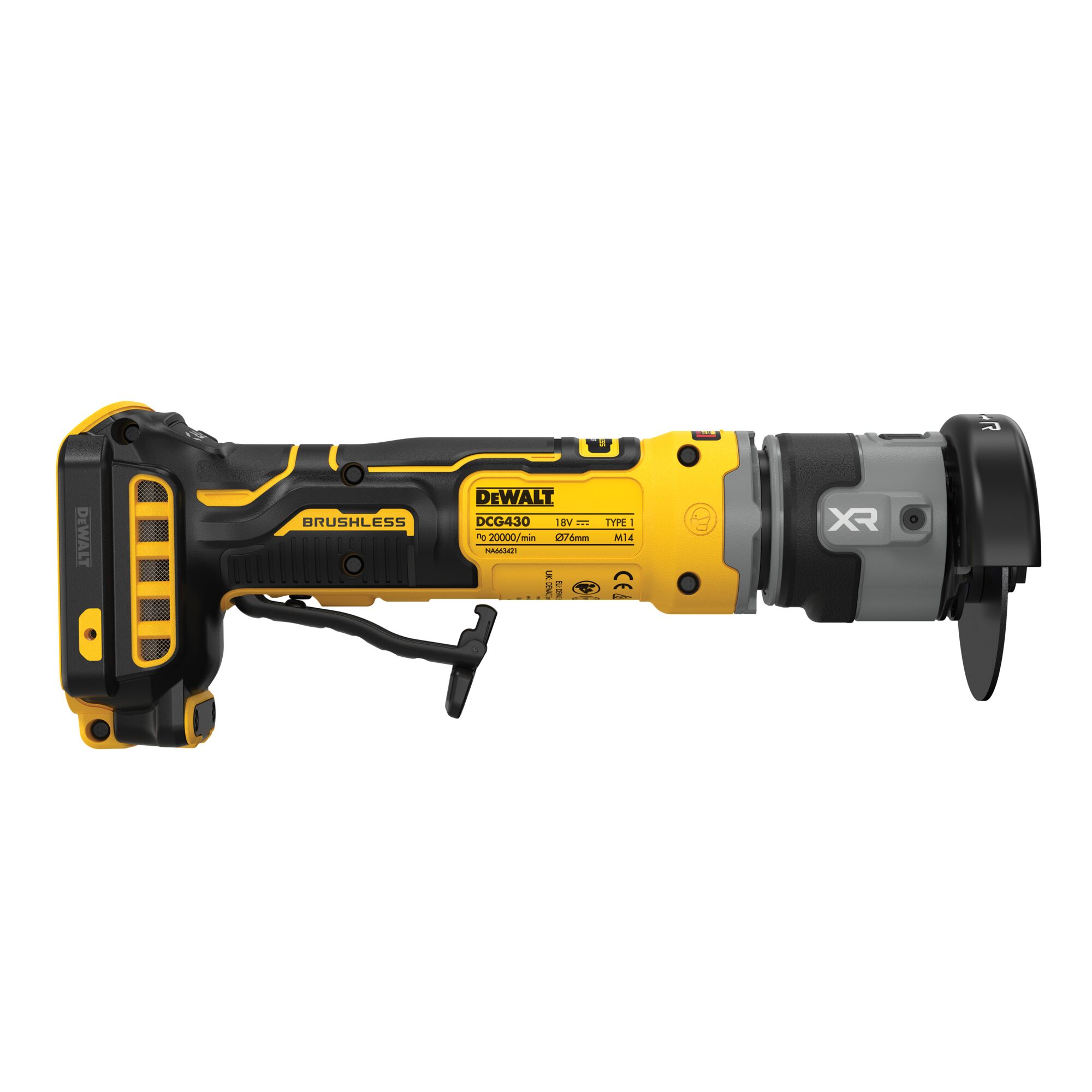 DCG430N-XJ - Amoladora multicorte sin escobillas XR 18V  Ø76mm