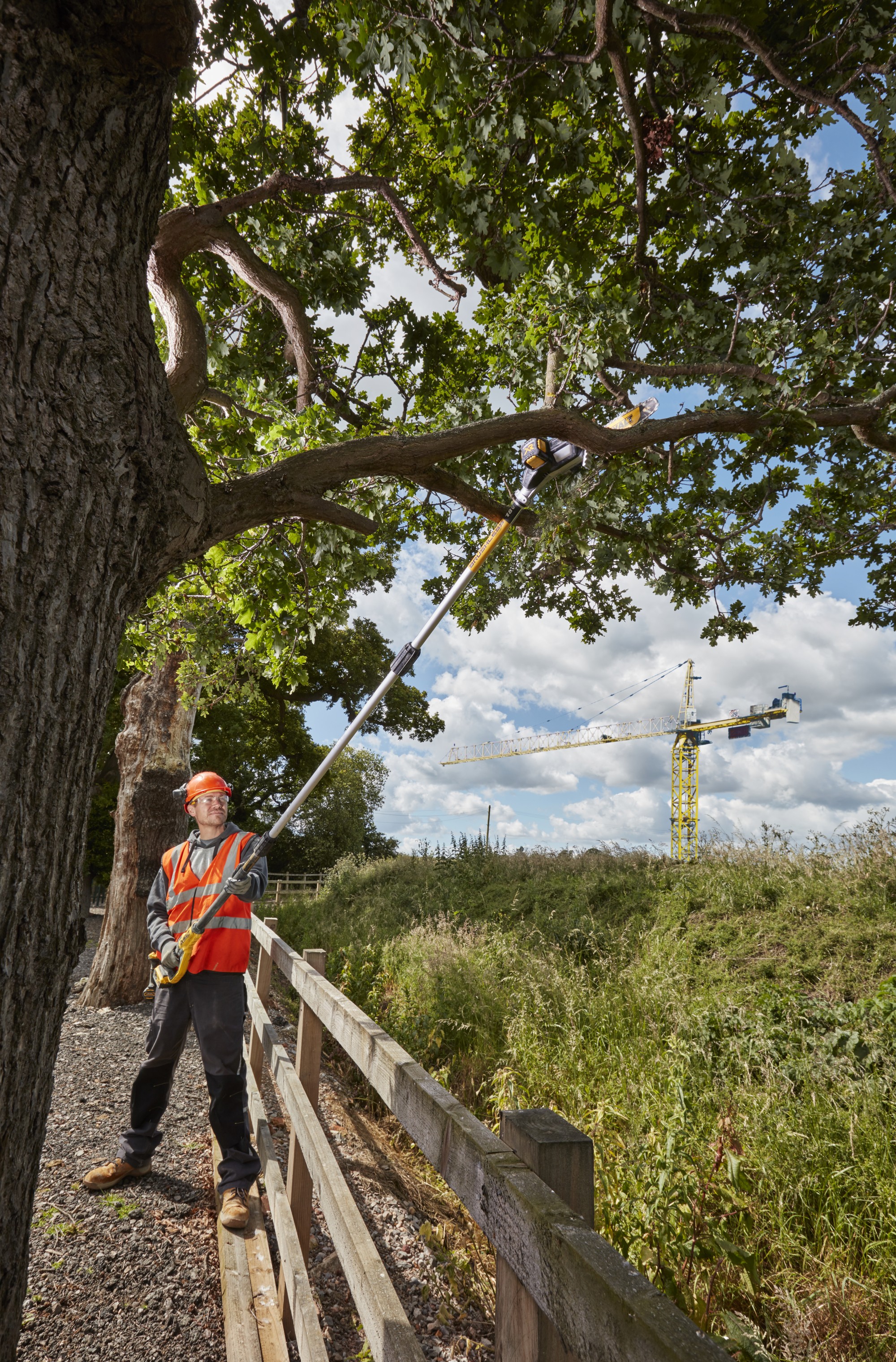 DCMPS567P1-QW Podadora de pértiga XR 18V