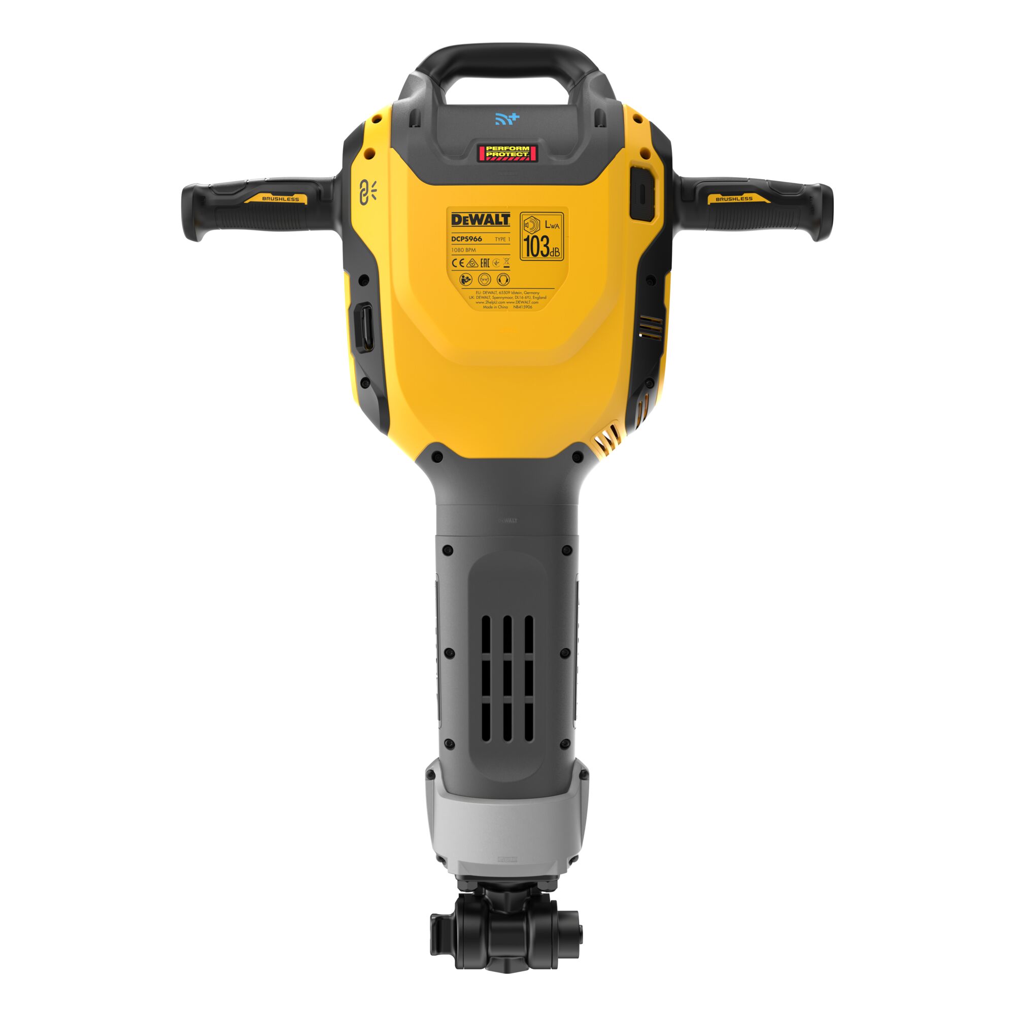 DCPS966N-XJ - Martillo Demoledor sin escobillas POWERSHIFT 15kg 41J 28mm HEX AVC sin cargador/batería