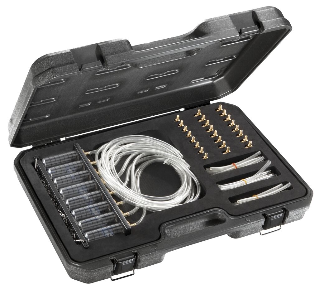 Controlador de caudal de los retornos de los inyectores Common Rail Diesel