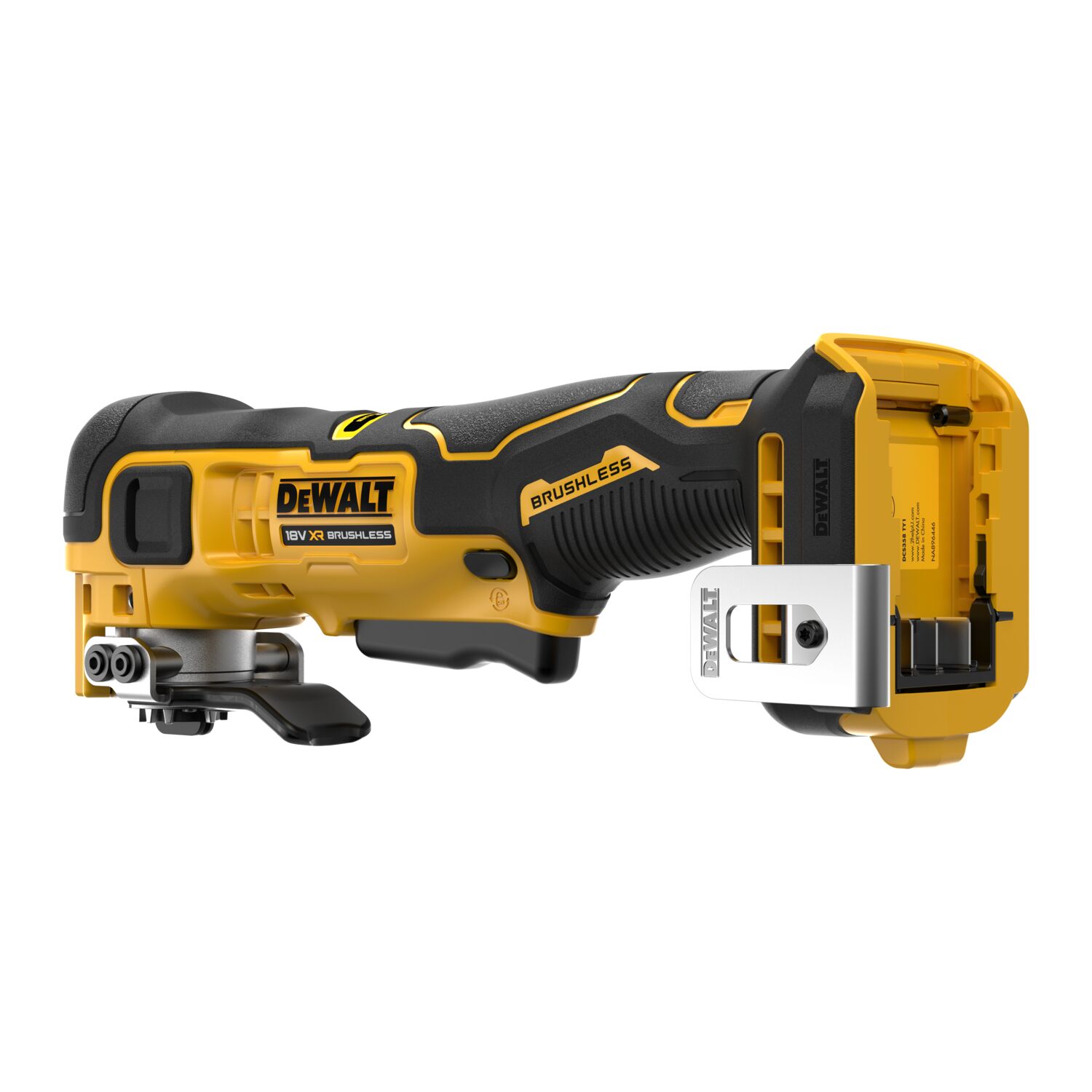 DCS358NT-XJ - Multi-herramienta Oscilante sin escobillas XR 18V sin cargador/batería con maletín TSTAK II + Accesorios