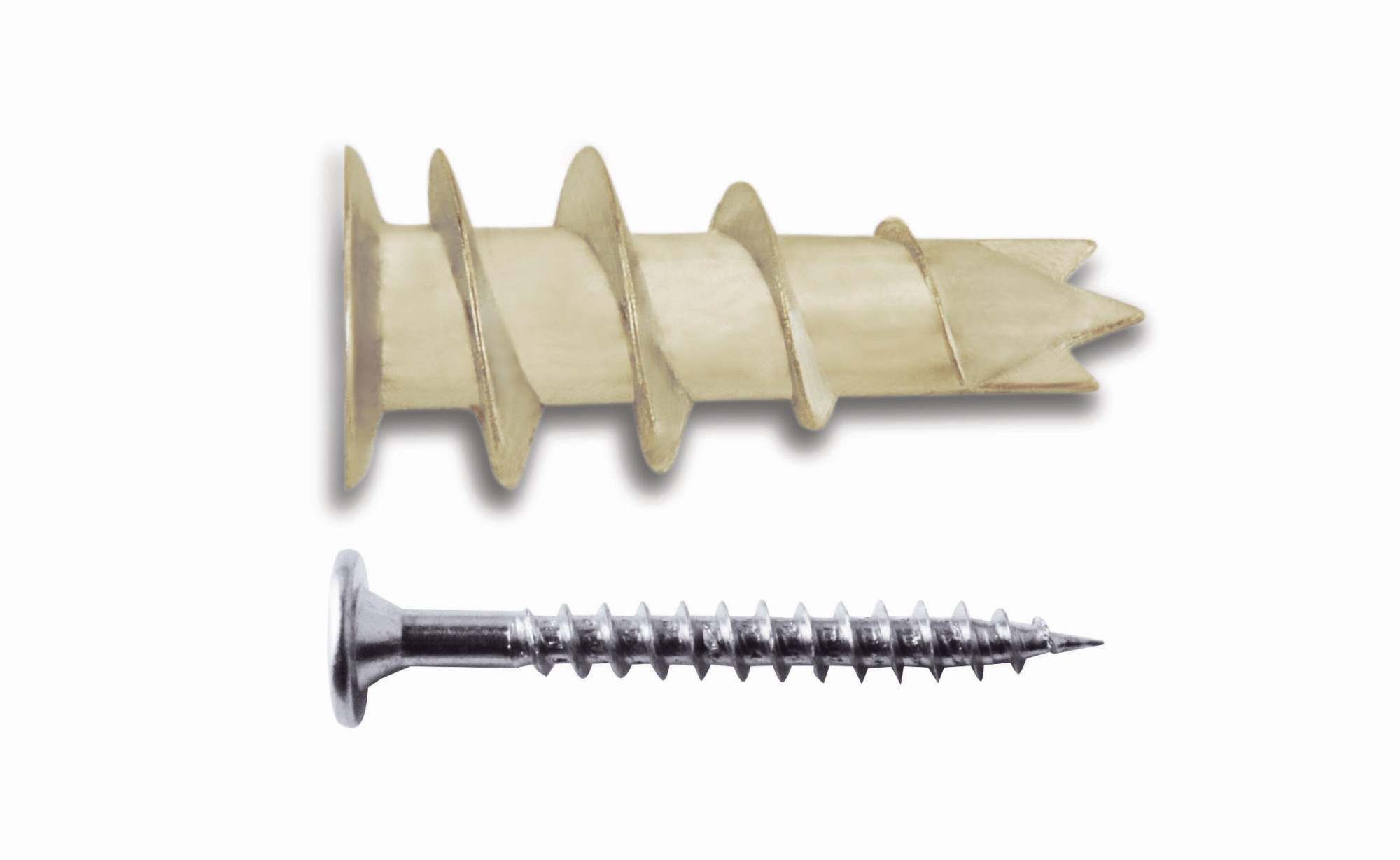 DFM4120000 - 100 xAnclajes para pared de yeso Zip-It/Nylon - Incluye tornillo