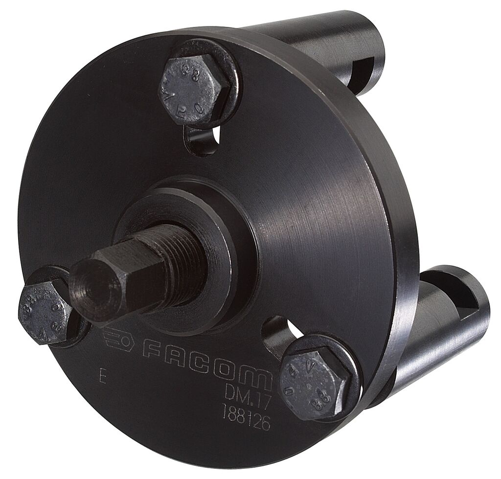 Extractor multi-diámetro de polea de distribución y bomba de inyección