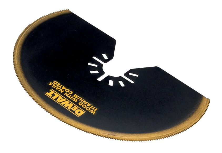 DT20709-QZ - Hoja de sierra segmentada de titanio para Multi Herramienta