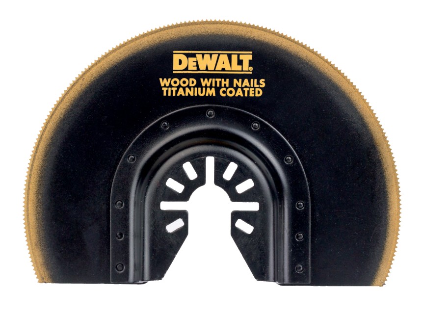 DT20711-QZ - Hoja de sierra de titanio para corte al ras para Multi Herramienta