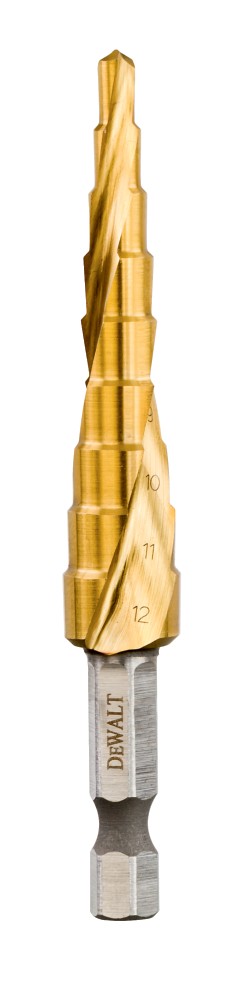 DT5026-QZ - Broca cónica para metal Extreme Impact Ø 4 - 12mm