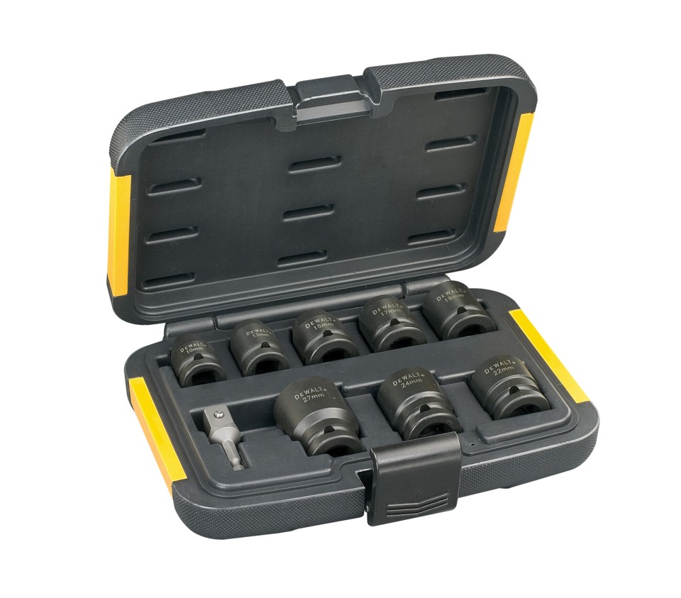 DT7507-QZ - Kit de 9 llaves de impacto