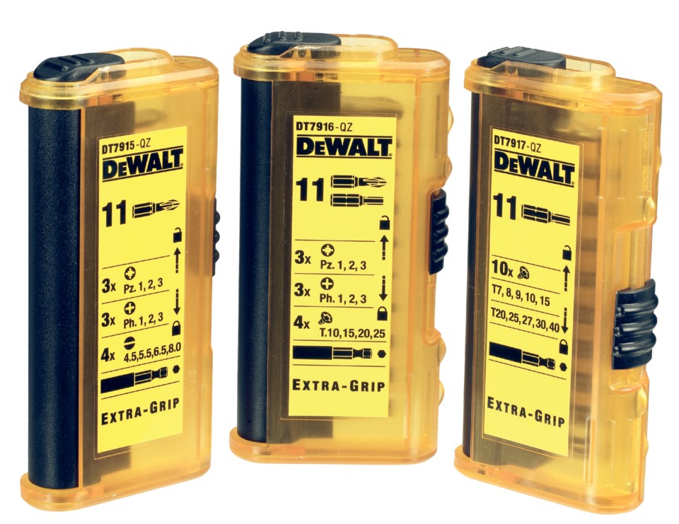 DT7915-QZ - Juego de 11 piezas de 25mm de Alto rendimiento