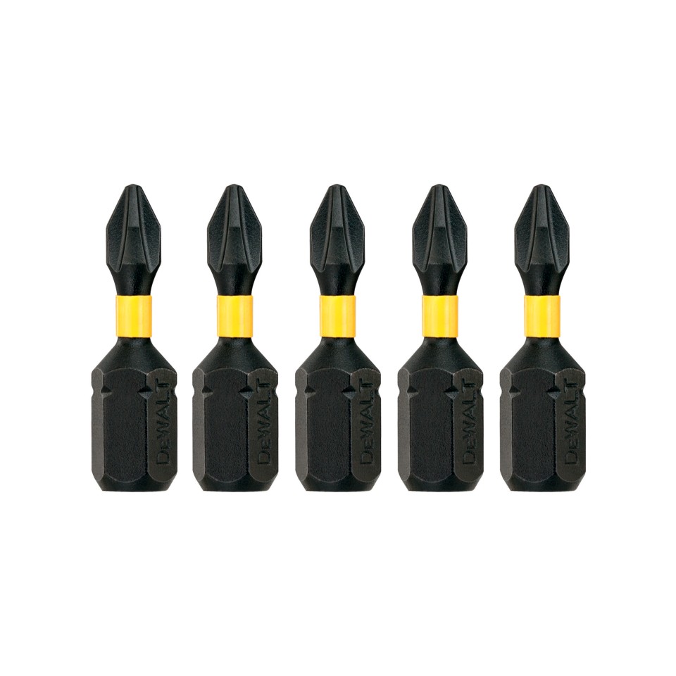 DT7993T-QZ - Puntas Torsión de Impacto 5 x PH1