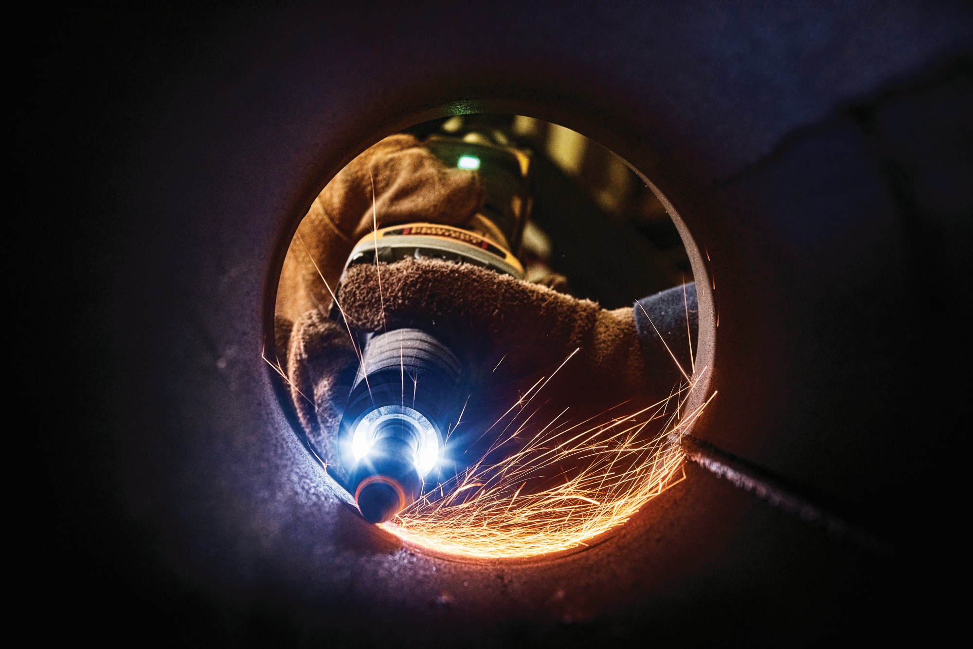 DWE4997-QS - Amoladora recta sin escobillas 1.300W