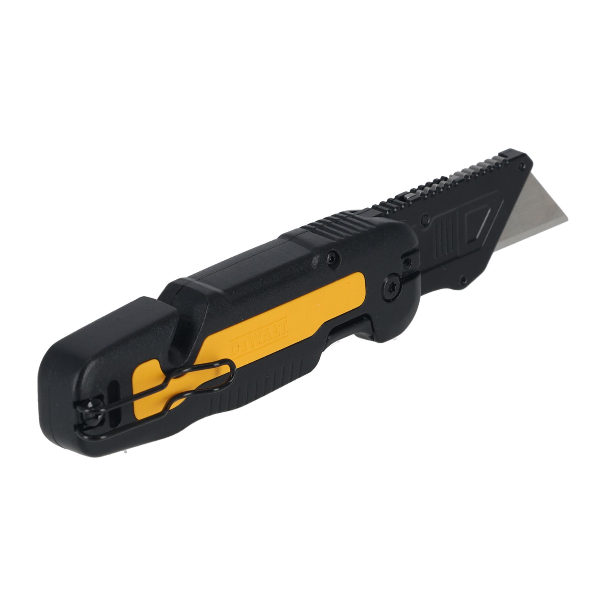 DWHT10992-0 - Cuchillo plegable de hoja fija DEWALT 3.0 con almacenamiento de cuchillas