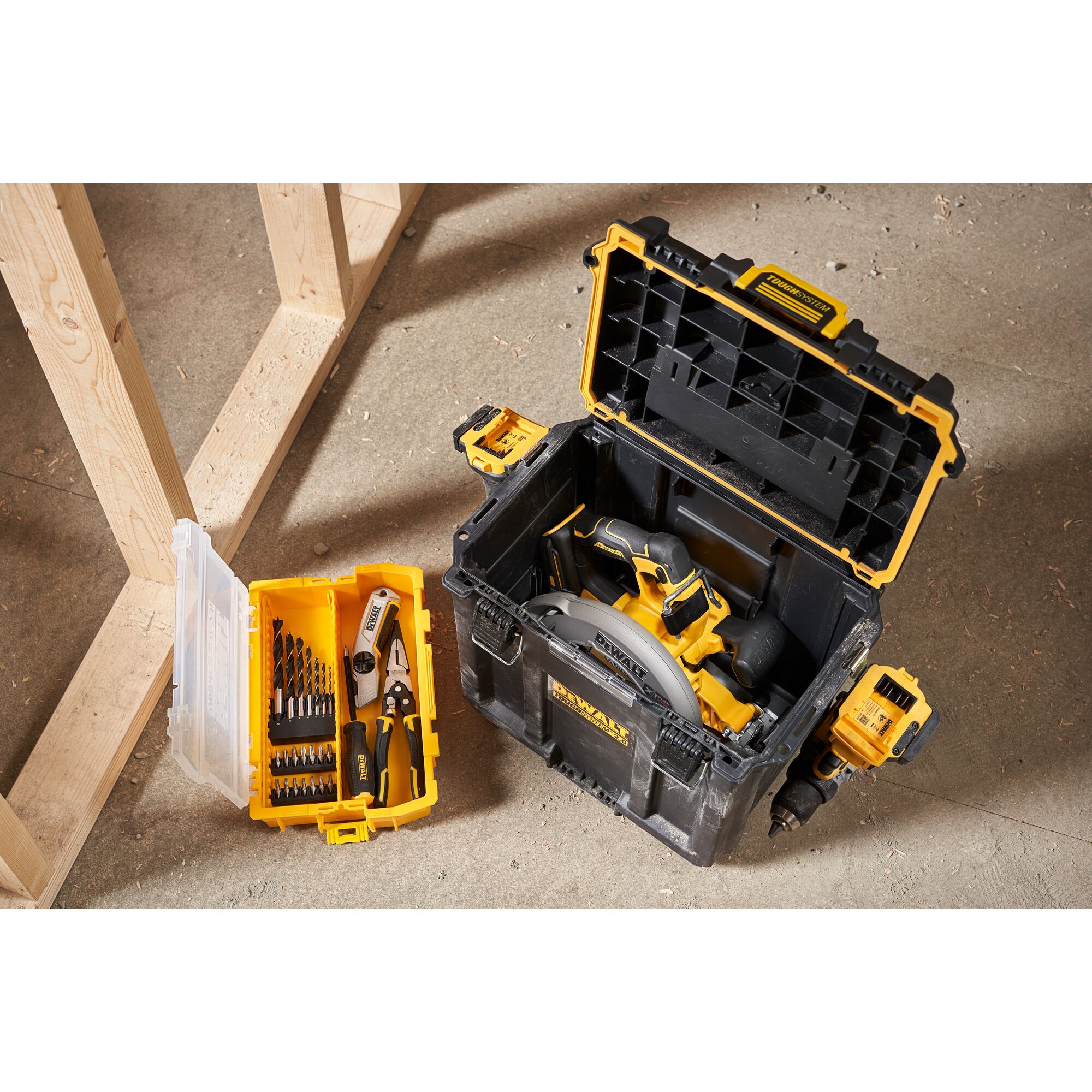 DWST08035-1 - DEWALT® TOUGHSYSTEM® 2.0 Caja de herramientas profunda compacta