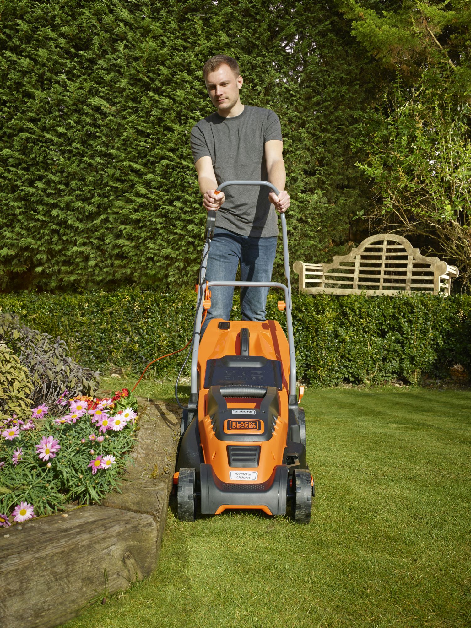 EMAX38I-QS - Cortacésped Potencia 1600W 38cm EMAX38I