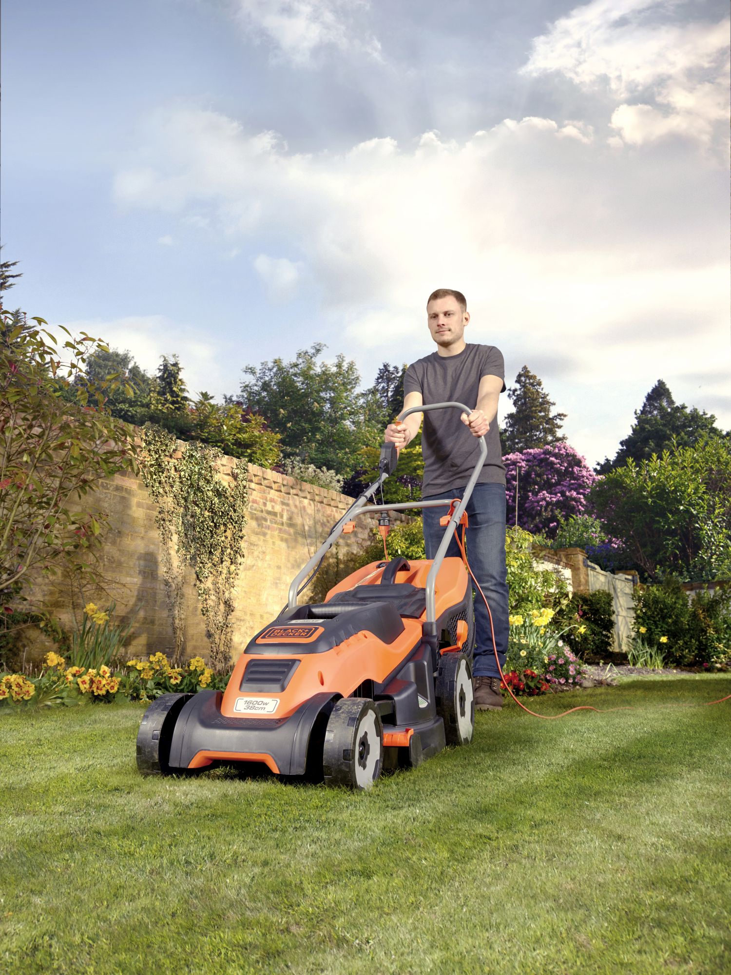 EMAX38I-QS - Cortacésped Potencia 1600W 38cm EMAX38I