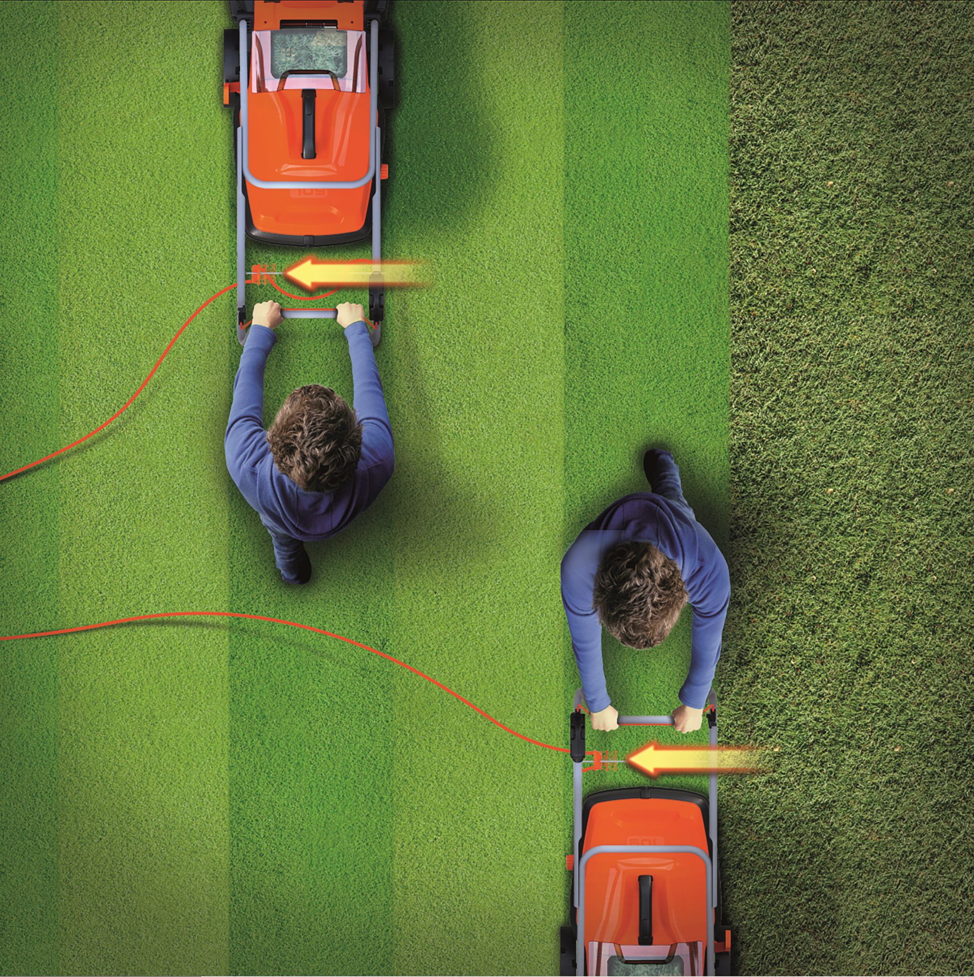 EMAX38I-QS - Cortacésped Potencia 1600W 38cm EMAX38I