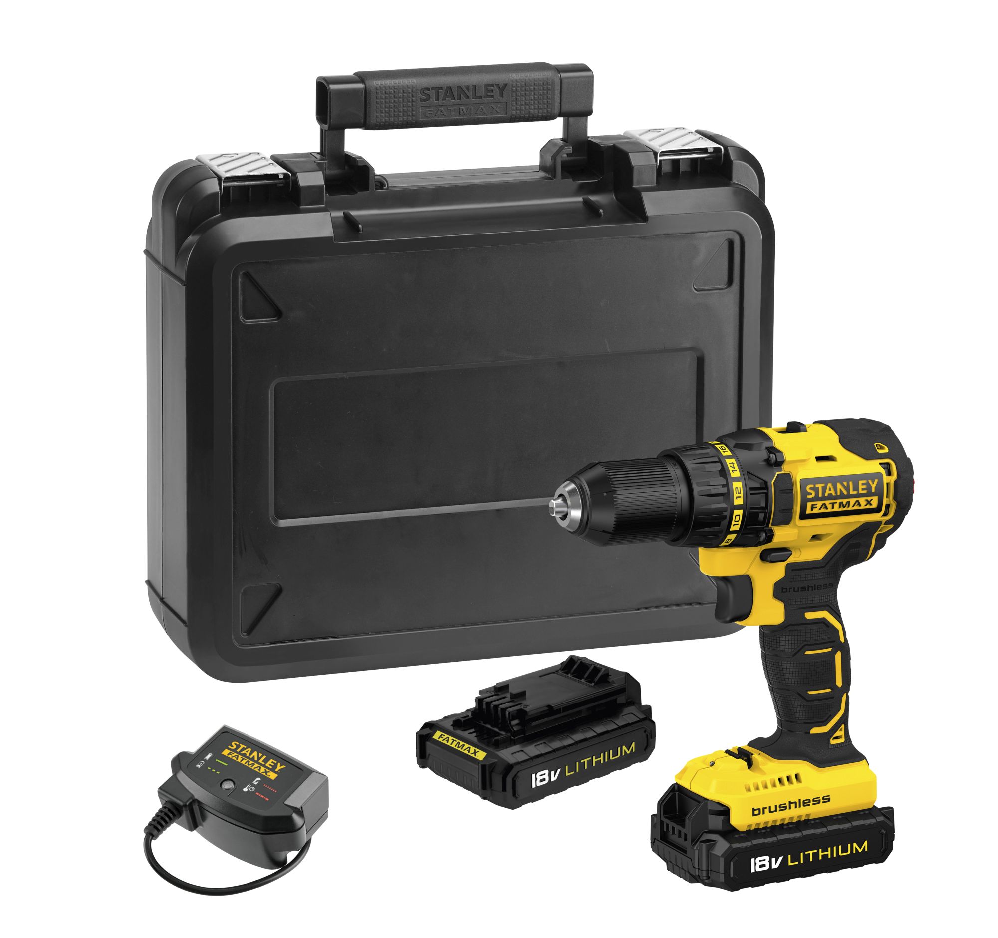 Taladro atornillador Brushless 18v 1.3ah FATMAX®