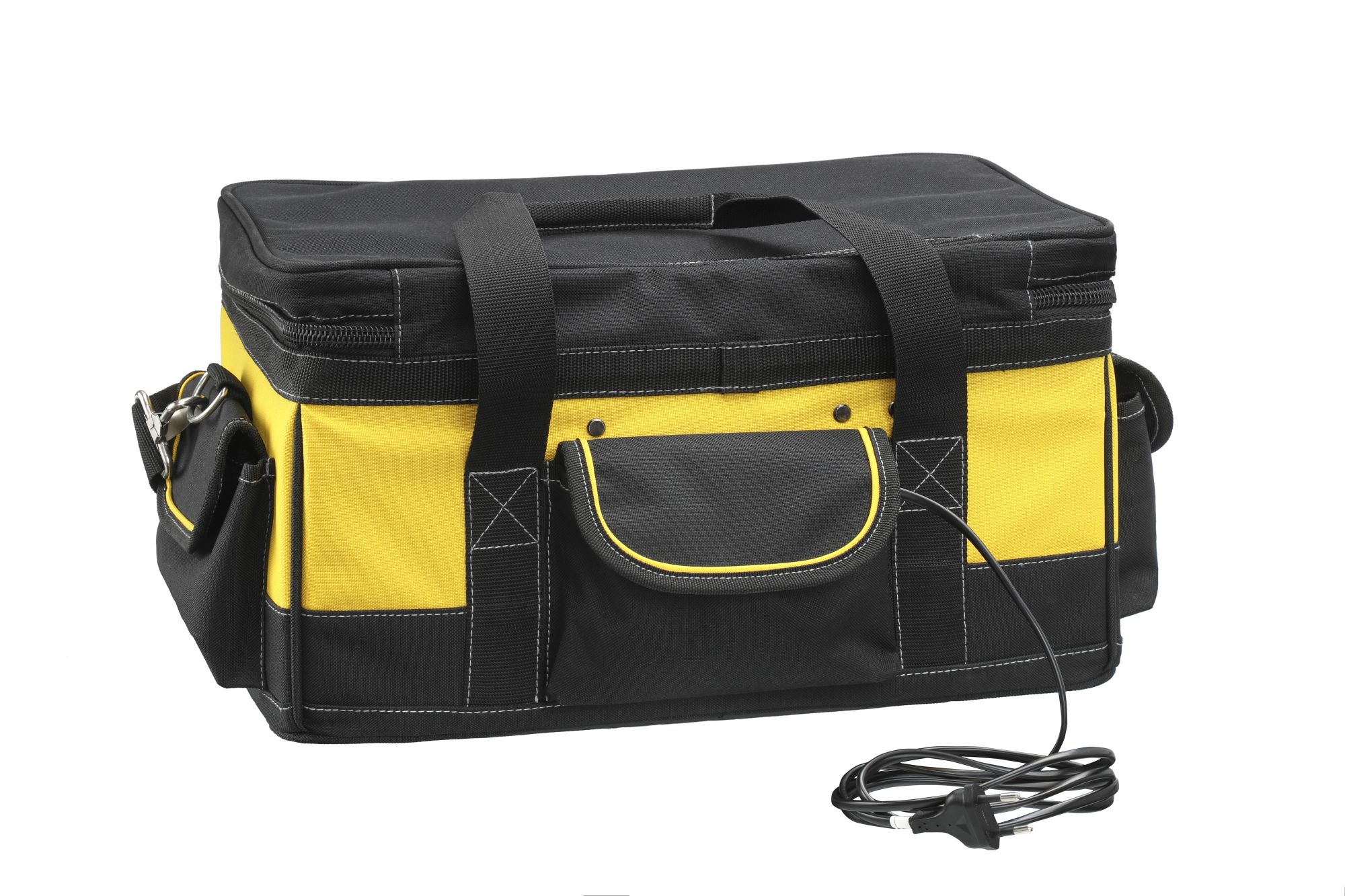 Bolsa con cargador doble 18V