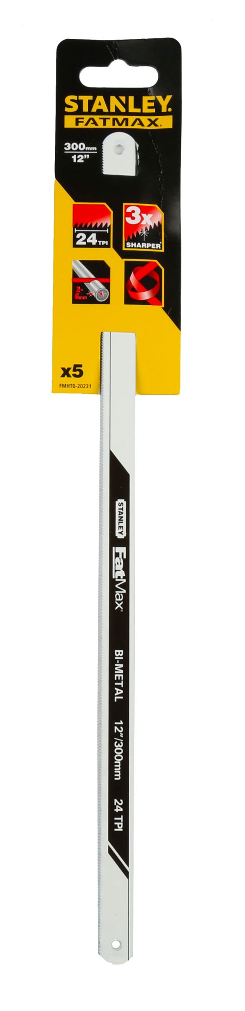 Hojas de Sierra  bimetal FatMax 24dpp (pack 5 ud)