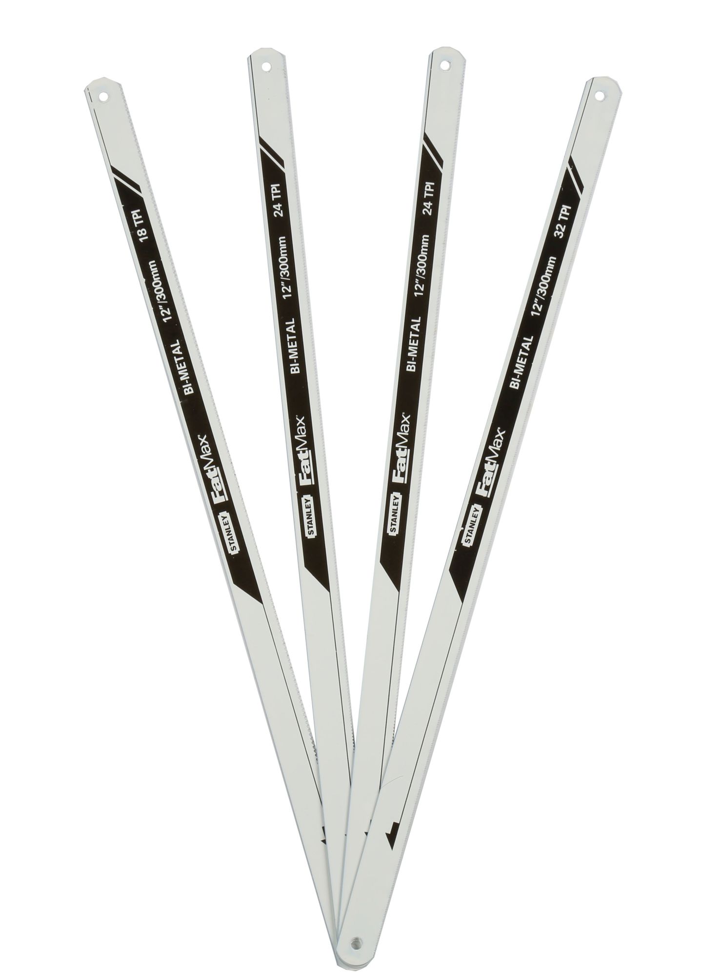 Hojas de Sierra  bimetal FatMax (1x 18dpp + 2x 24dpp + 1x 32dpp)