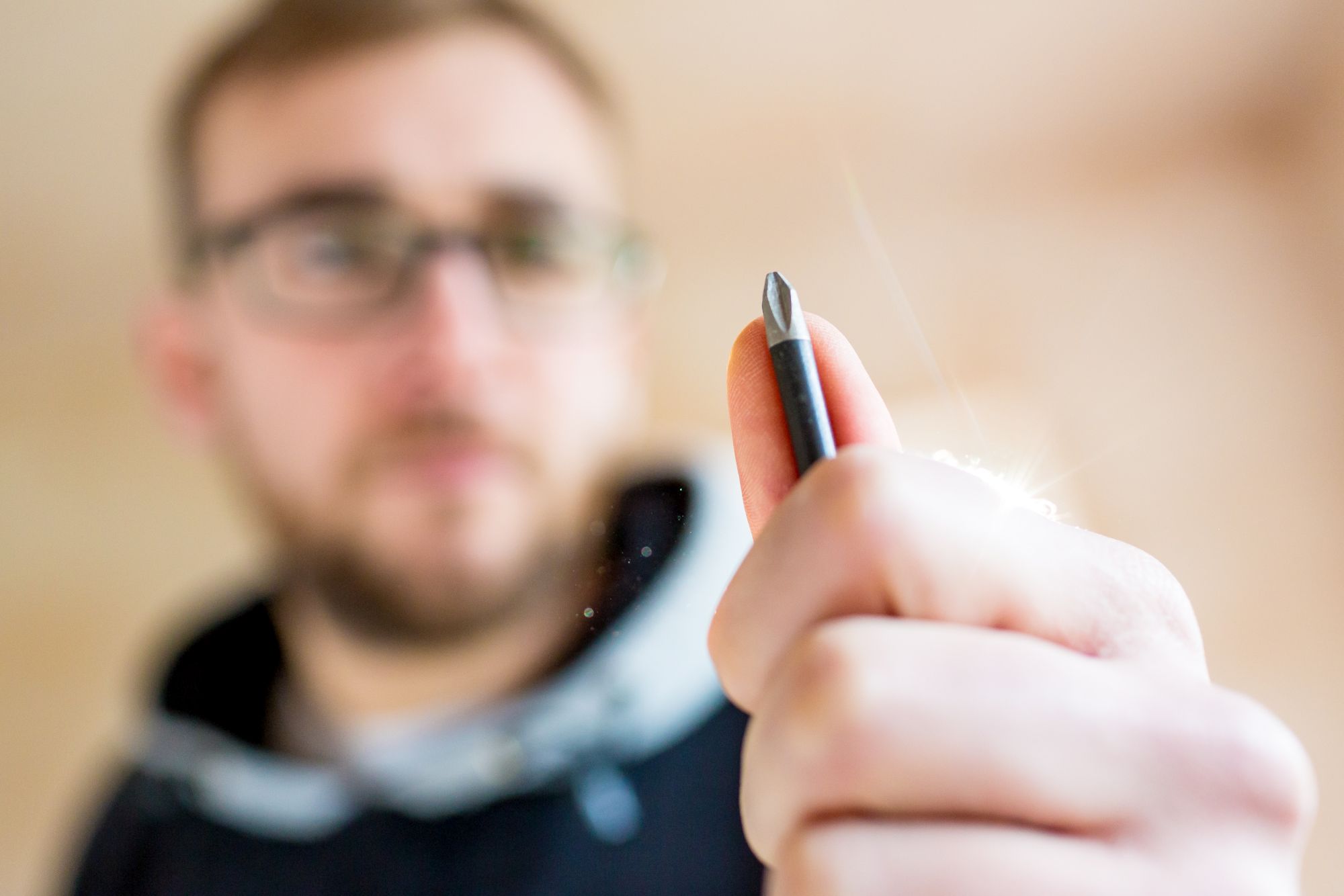 Juego de 4 destornilladores FatMax® Philips y Planas con punta de diamante