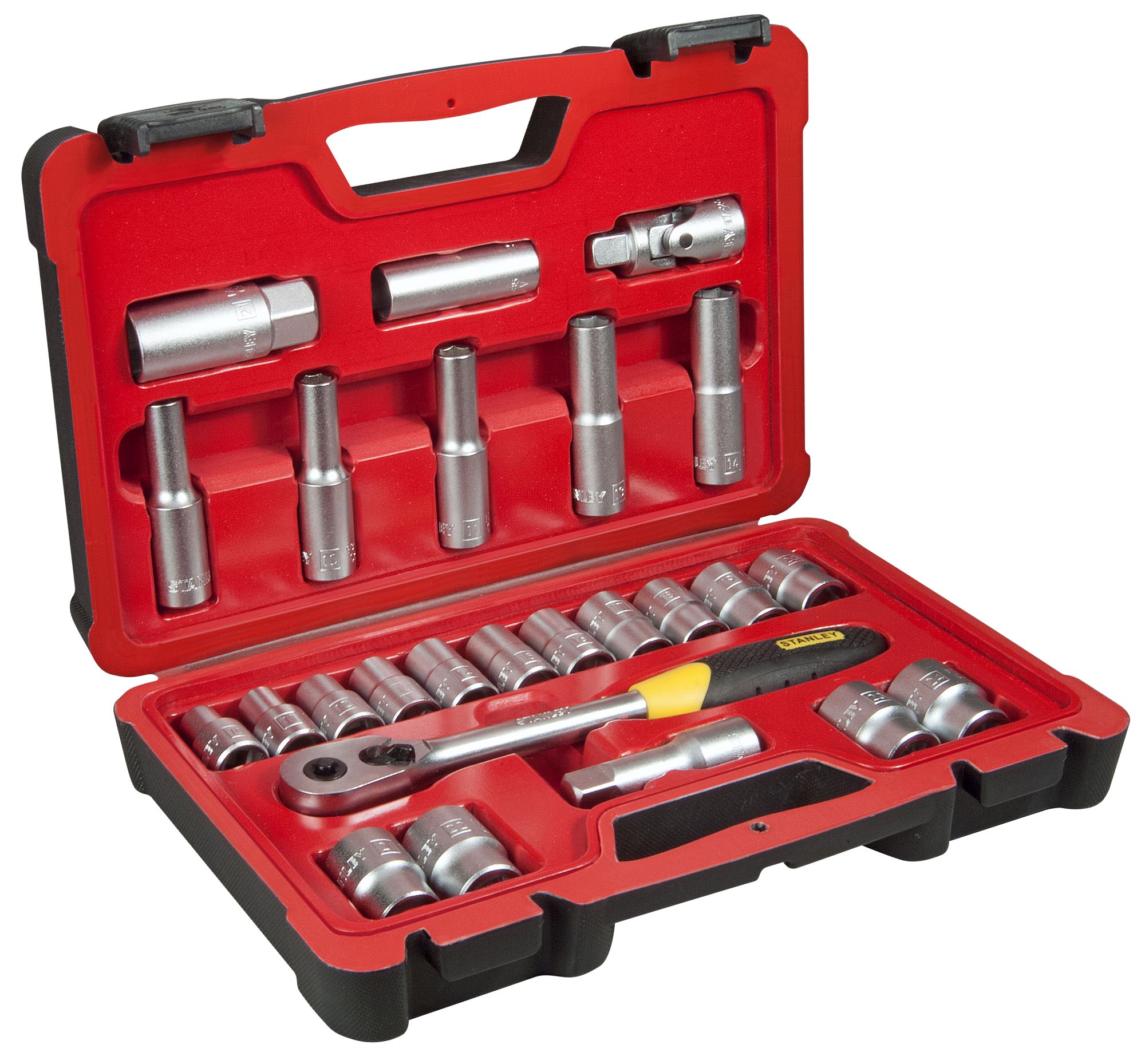 Juego de llaves de vaso 25 piezas 1/2