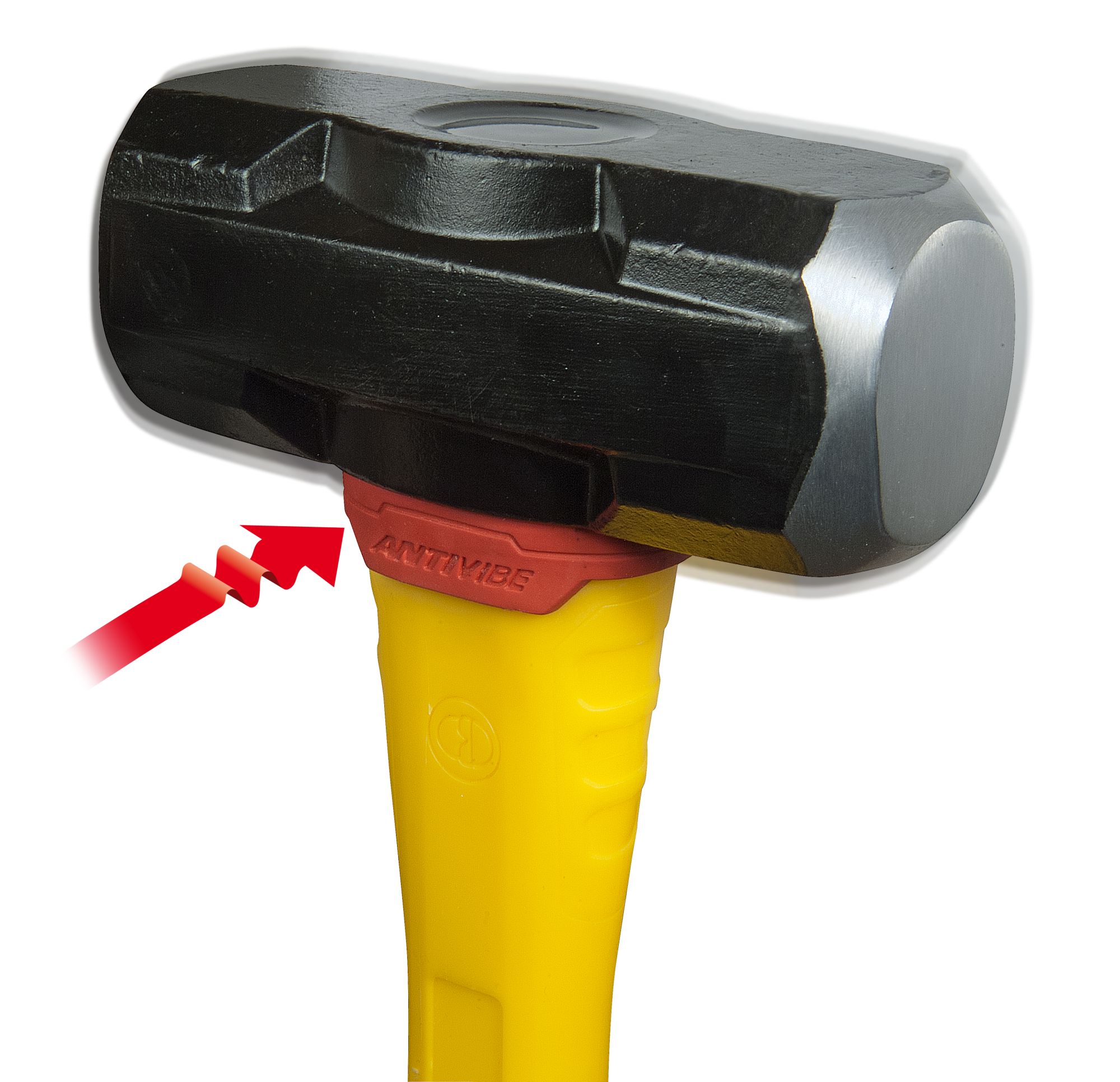 Martillo maceta antivibración de 3628gr