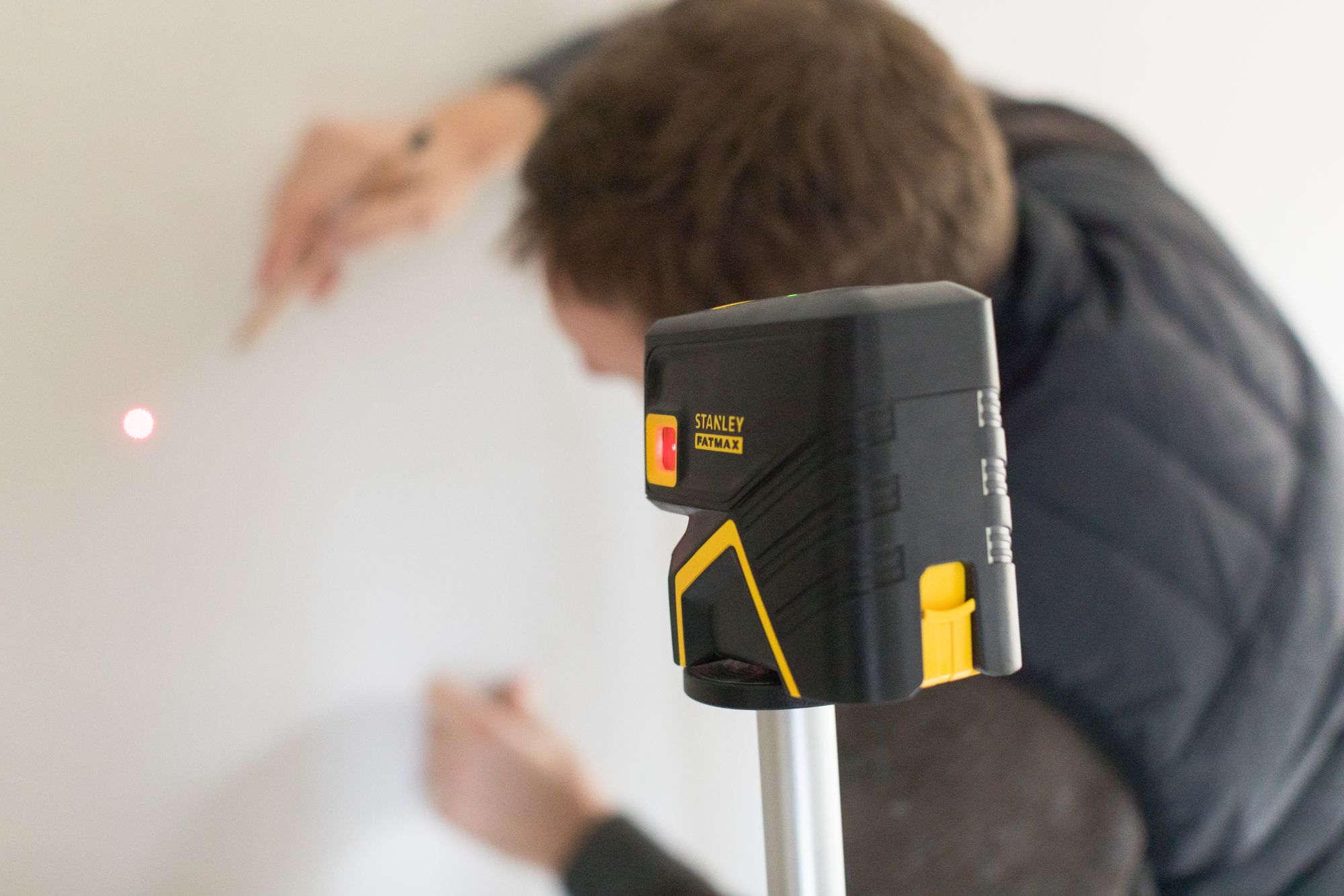 Nivel laser de 5 puntos – Rojo. 30 metros ±3mm/m