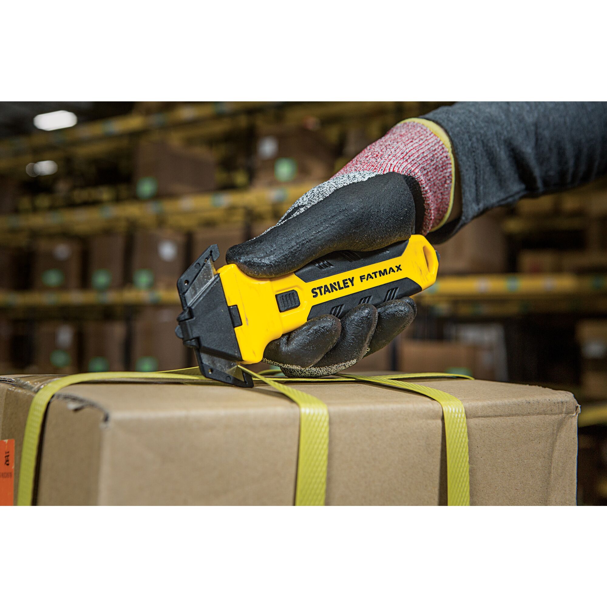 Cortador de embalajes de dos caras, bi-materia