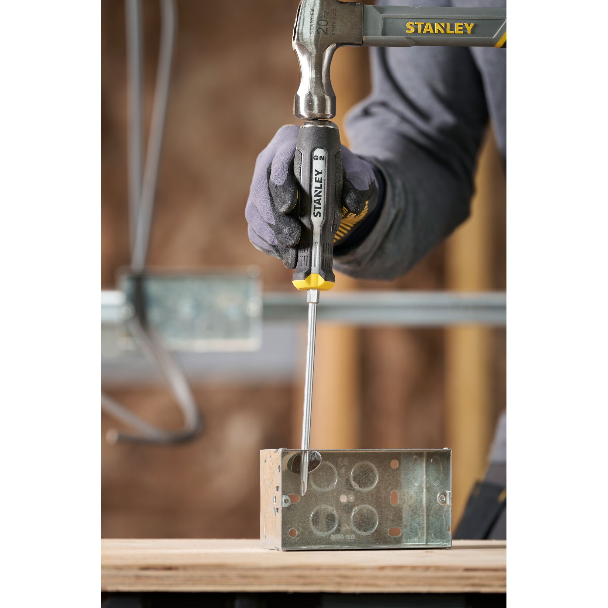 Destornillador STANLEY® Zona de Golpe Philips PH2x150mm