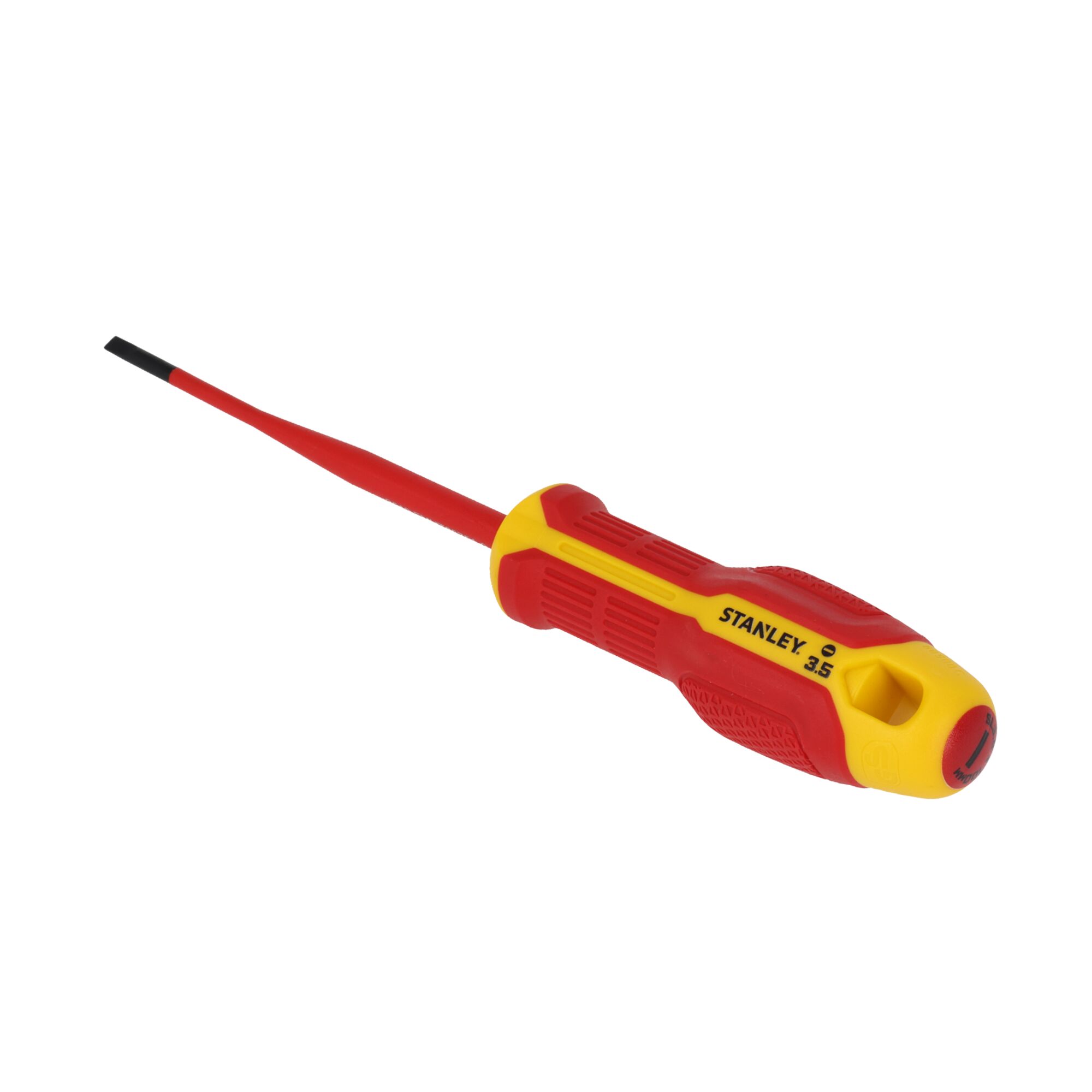 Destornillador STANLEY® Plano Aislado 1000v 3,5mmx75mm