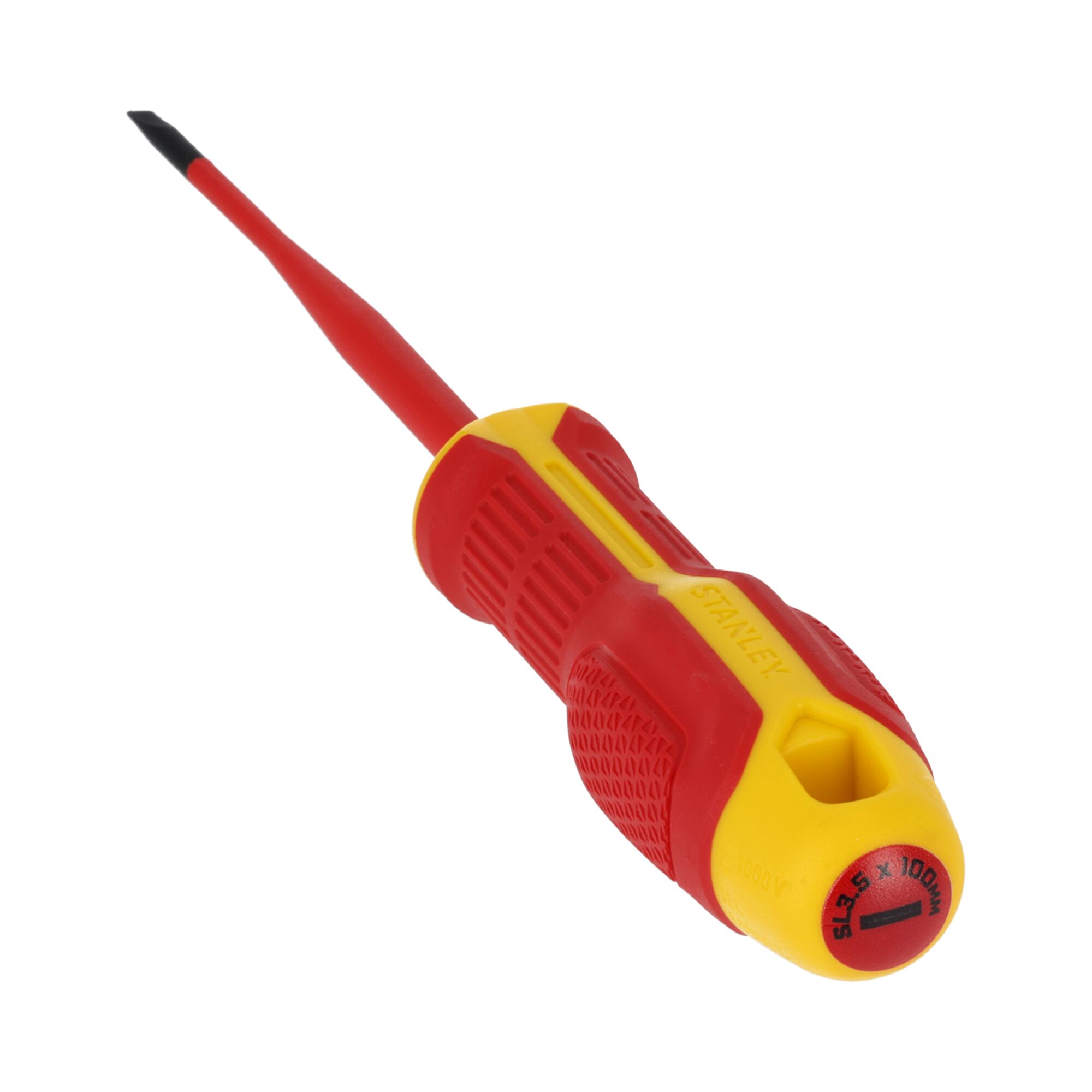 Destornillador STANLEY® Plano Aislado 1000v 3,5mmx75mm