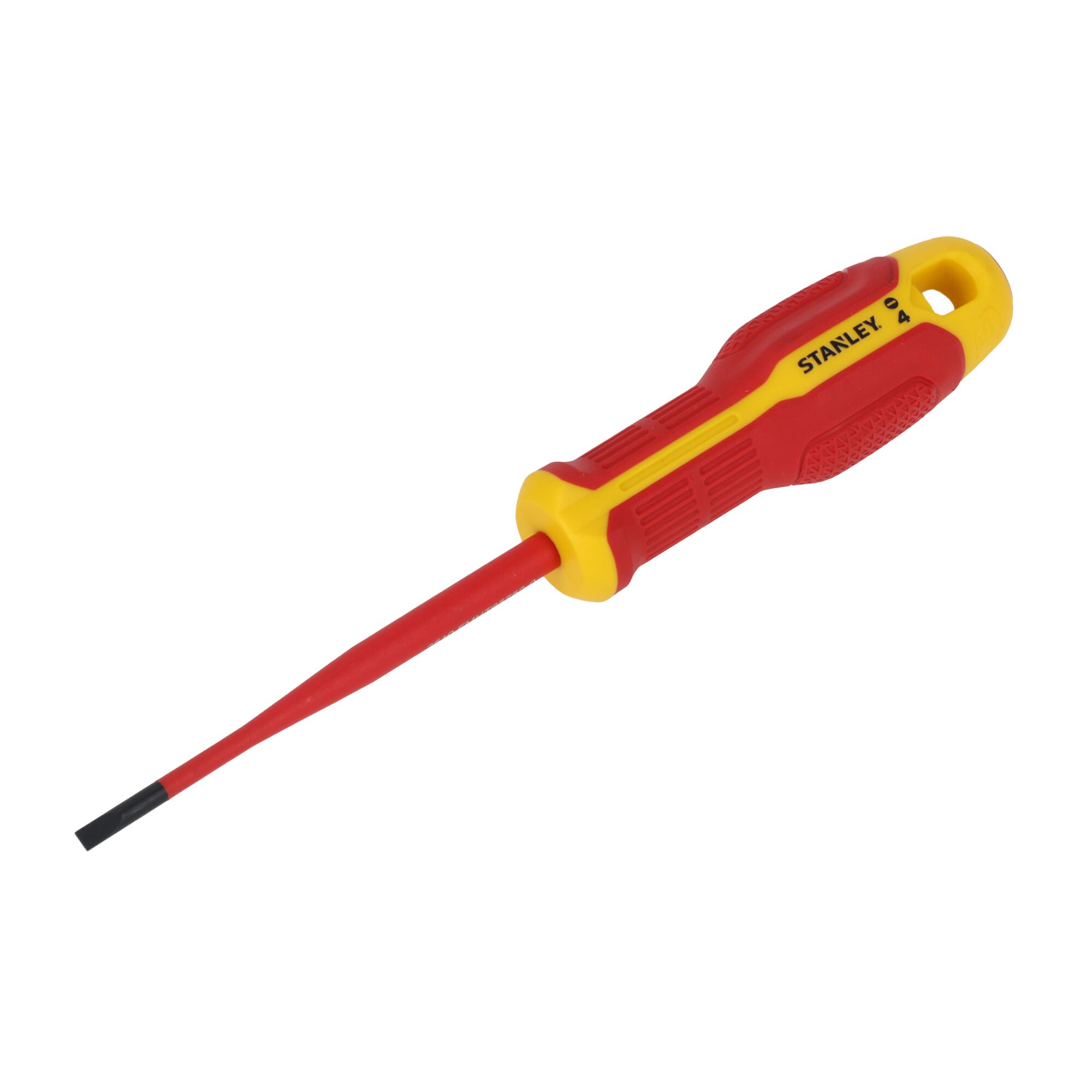 Destornillador STANLEY® Plano Aislado 1000v 4mmx100mm