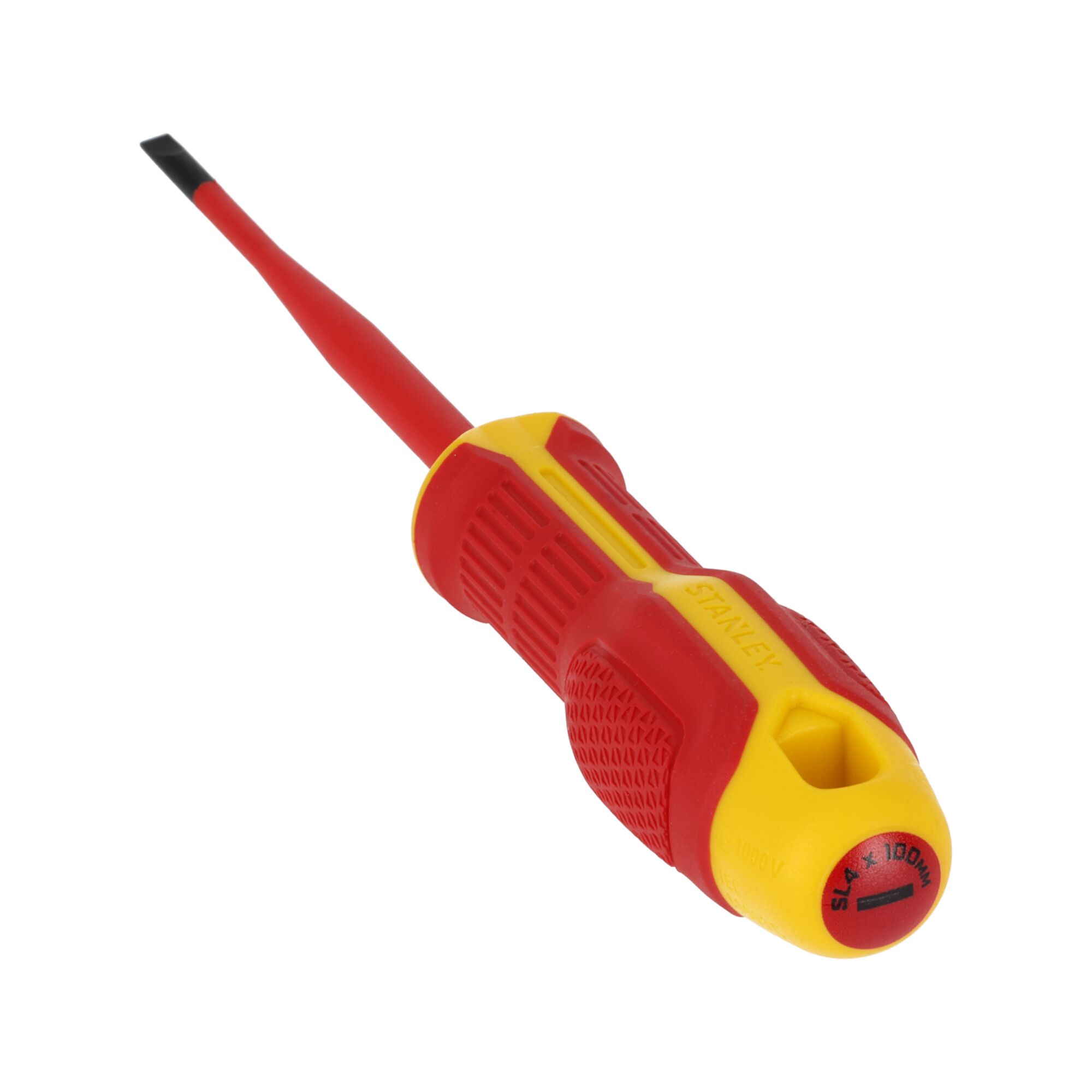 Destornillador STANLEY® Plano Aislado 1000v 4mmx100mm