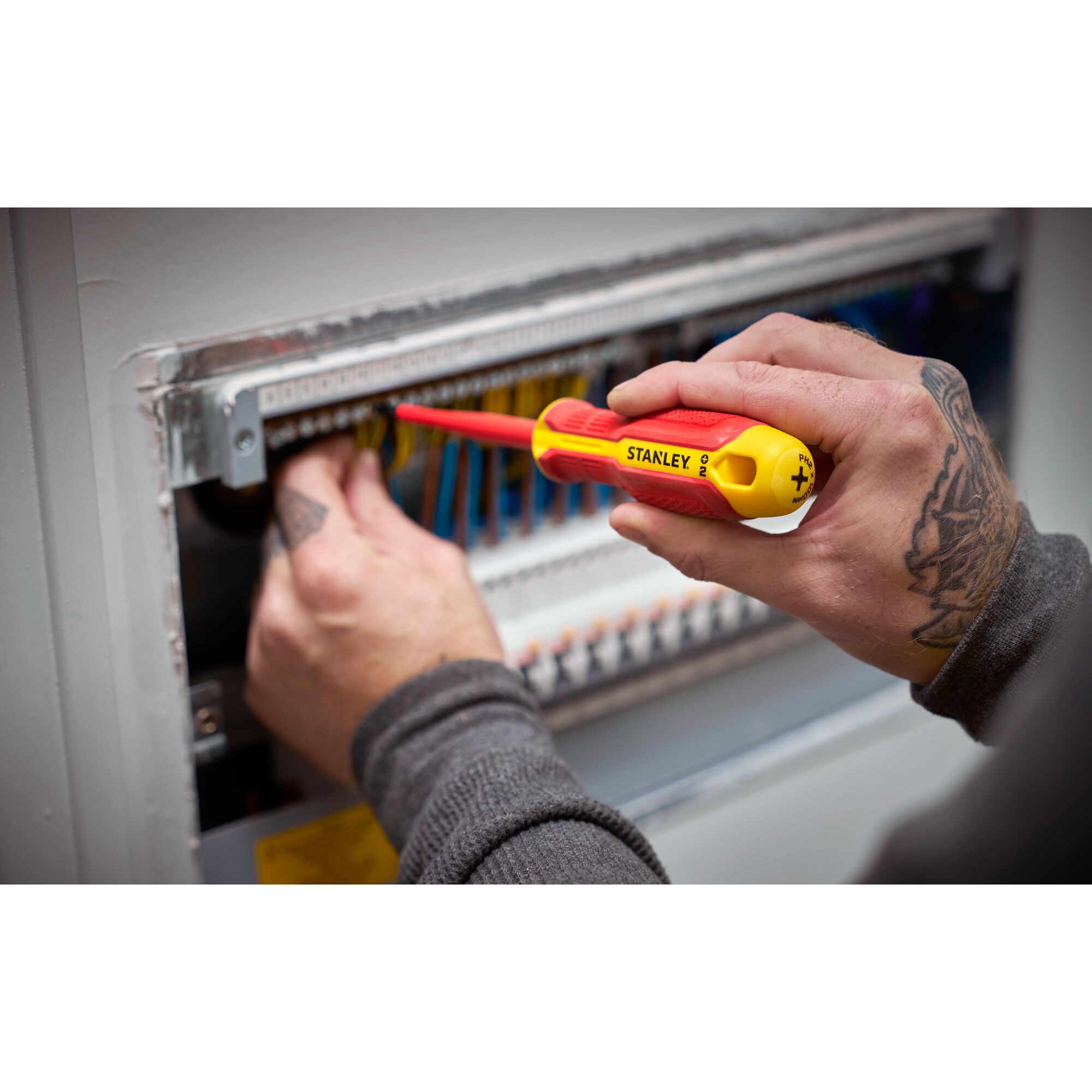 Destornillador STANLEY® Phillips Aislado 1000v PH2x100mm