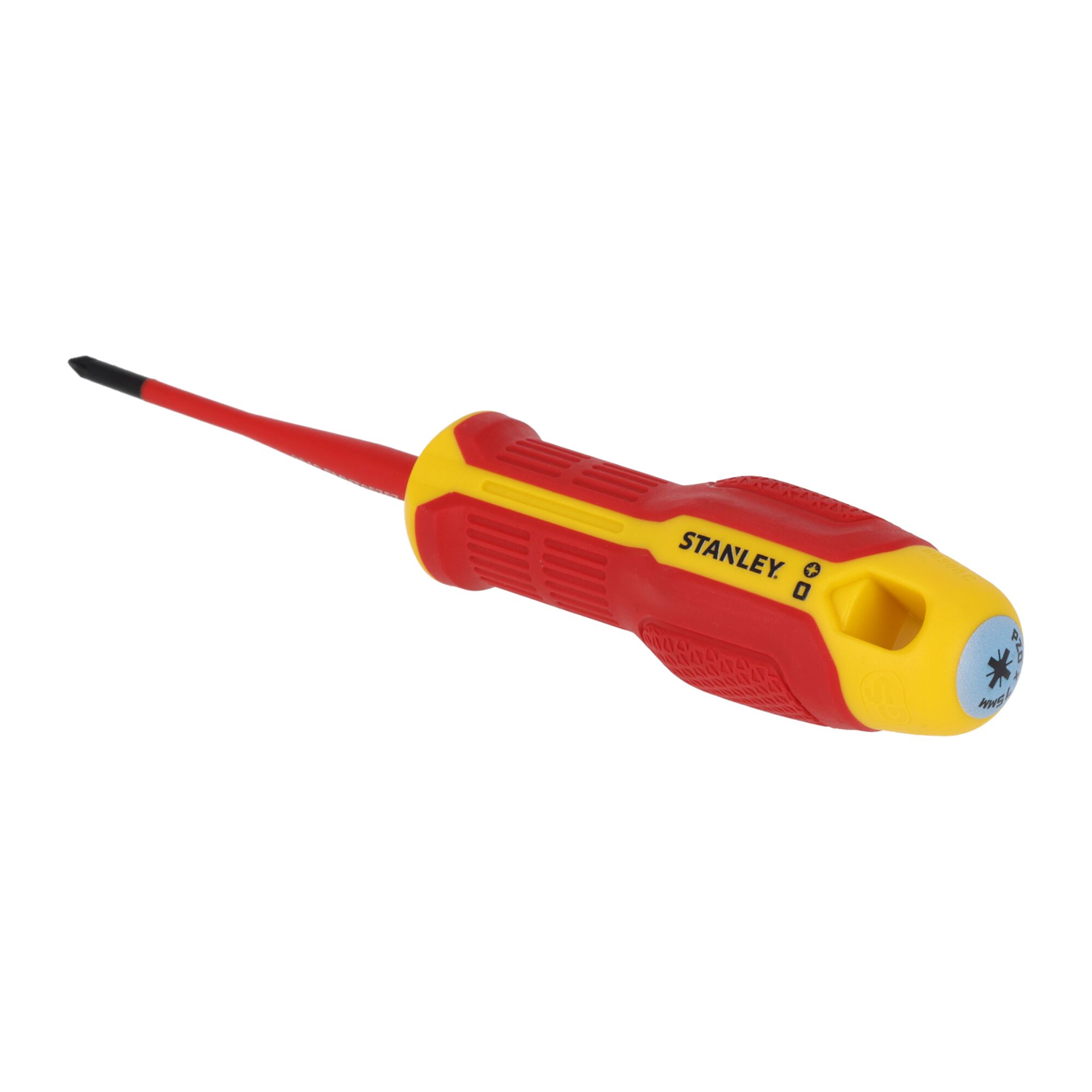 Destornillador STANLEY® Pozidriv Aislado 1000v PZ0x75mm