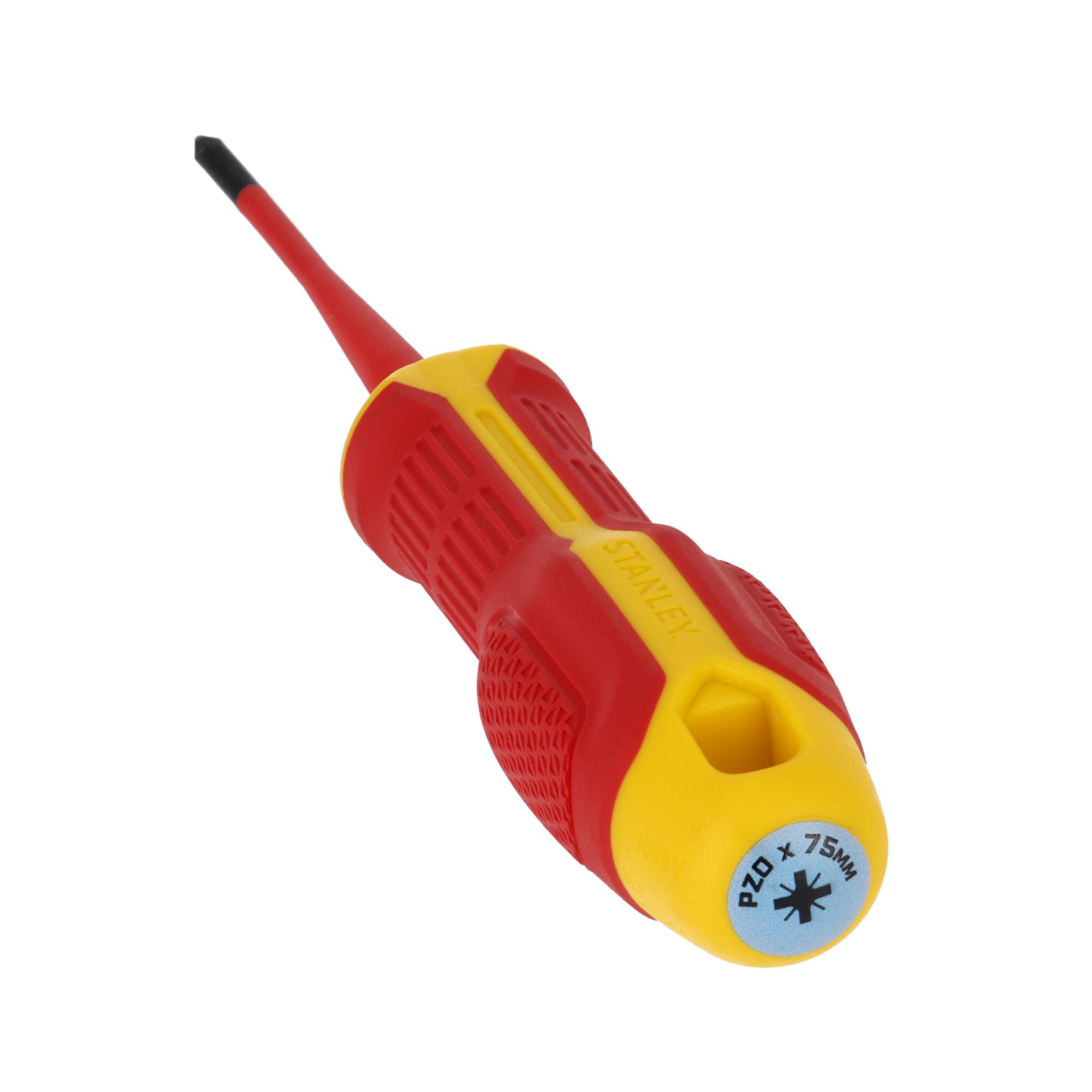 Destornillador STANLEY® Pozidriv Aislado 1000v PZ0x75mm