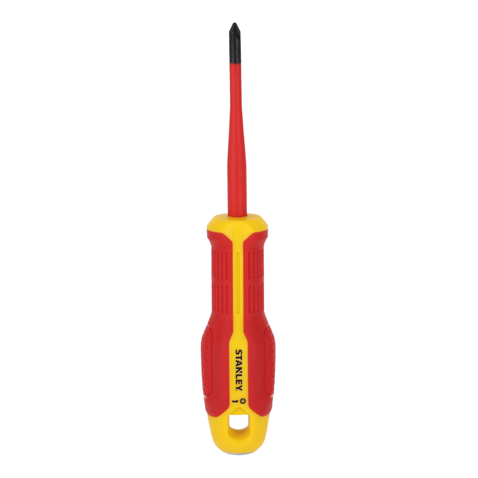 Destornillador STANLEY® Pozidriv Aislado 1000v PZ1x80mm