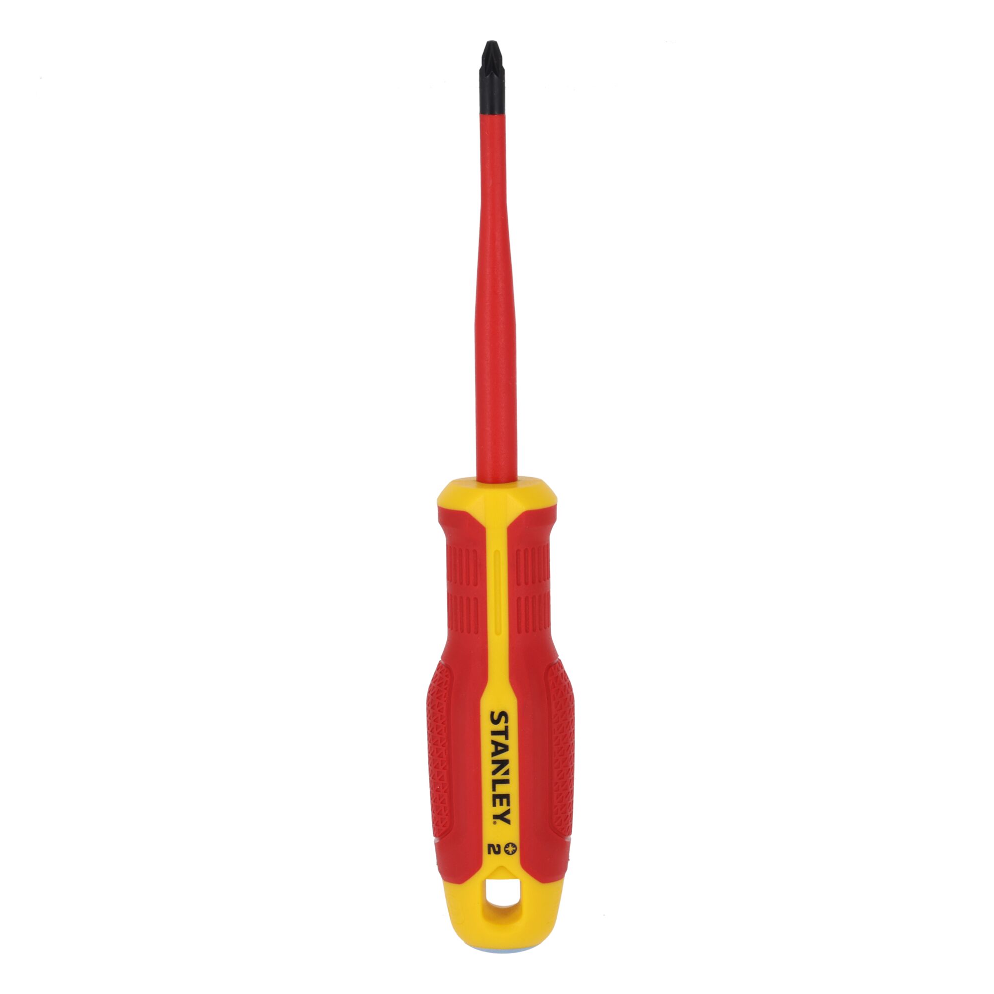 Destornillador STANLEY® Pozidriv Aislado 1000v PZ2x100mm