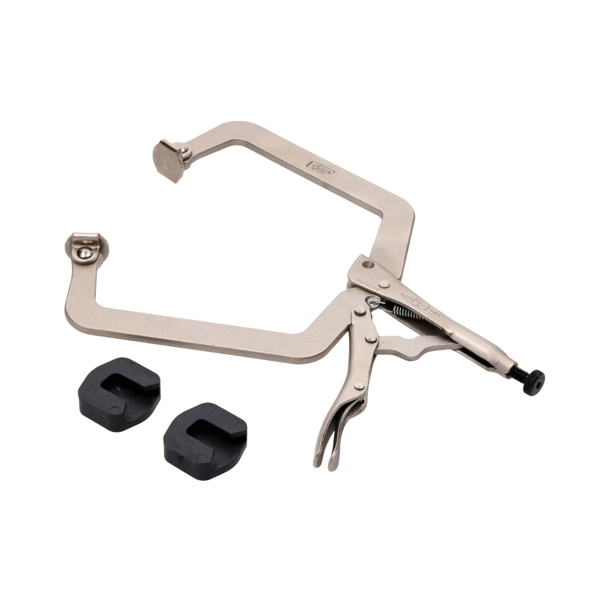 Mordaza de Presión STANLEY® Boca Curva con Patines Orientable Giratorias 225mm / 9