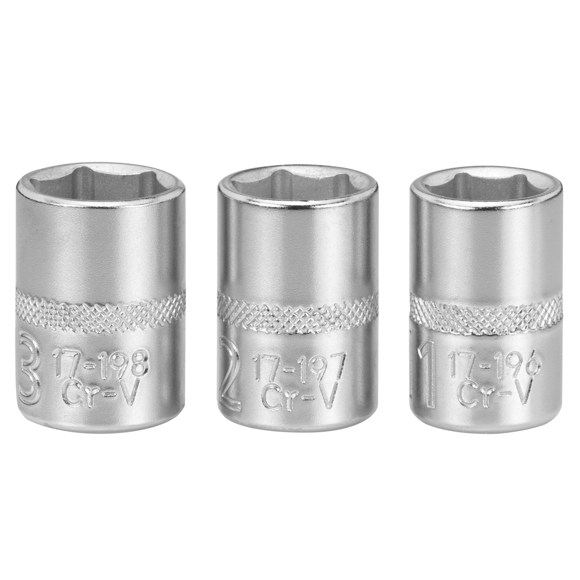 Juego de 3 vasos 1/4' 11-12-13mm - FATMAX®
