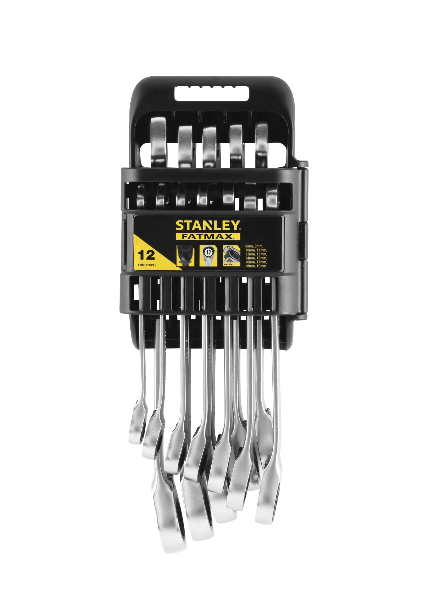 Juego de 12 llaves combinadas con carraca FATMAX®