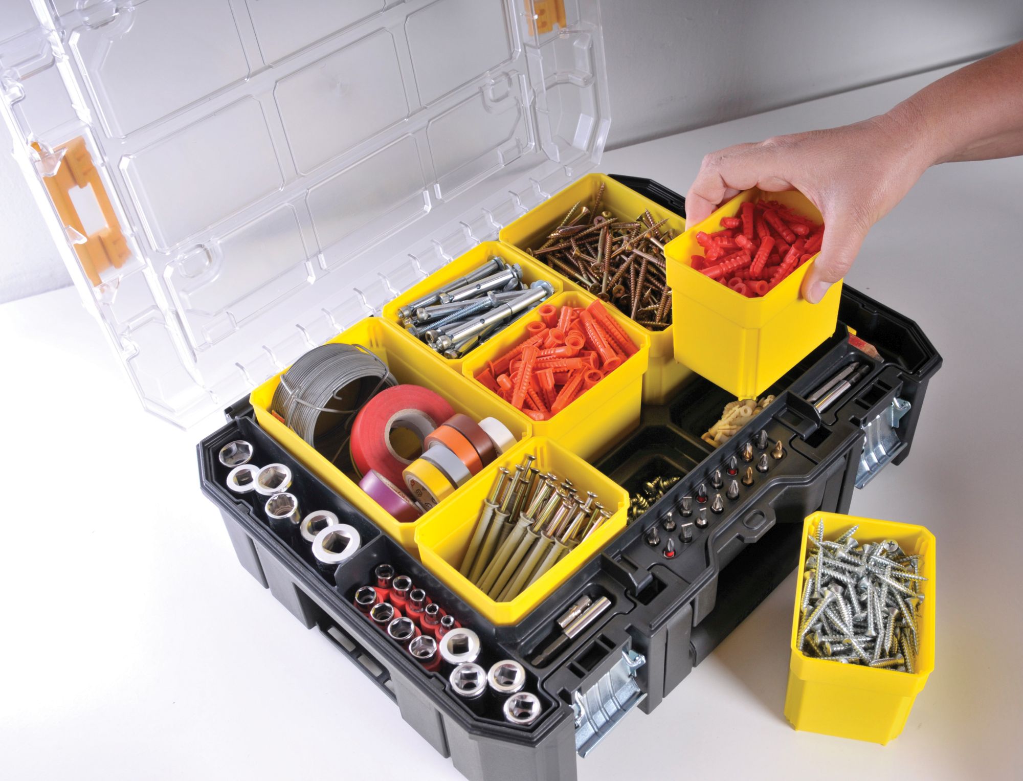 Organizador con tapa transparente PRO-STAK V FatMax