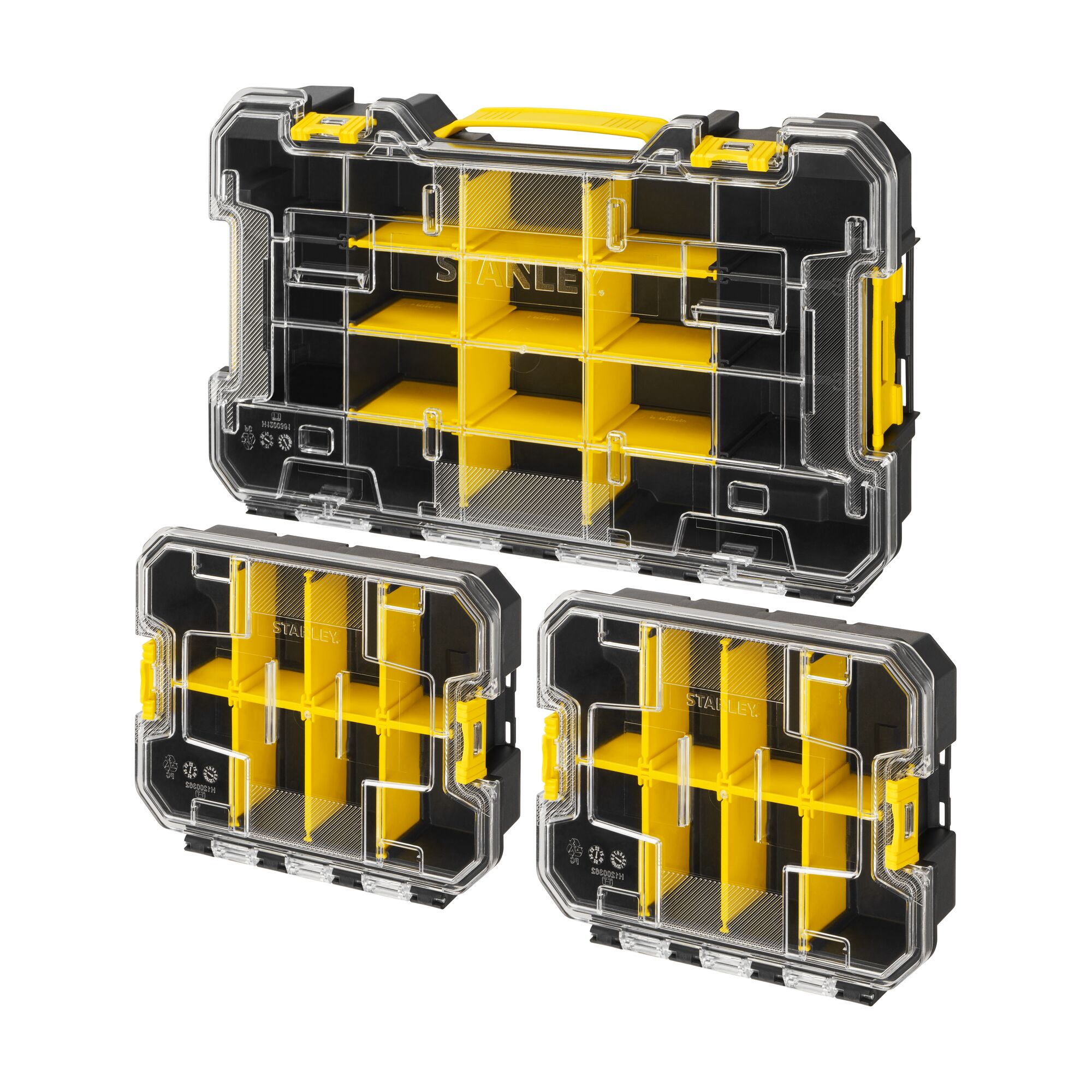 Organizadores STANLEY® FATMAX® PRO-STACK™ (Triple Pack)