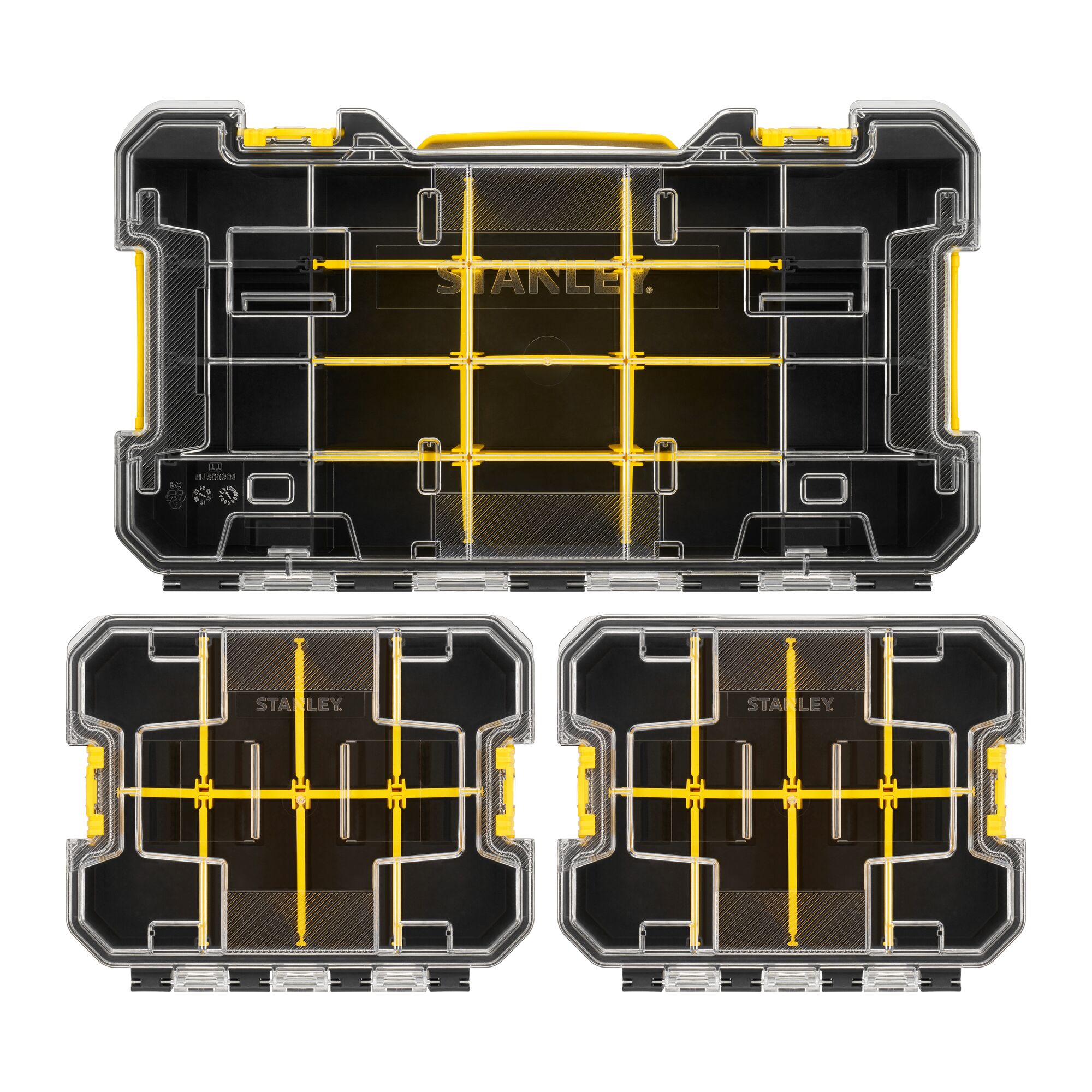 Organizadores STANLEY® FATMAX® PRO-STACK™ (Triple Pack)