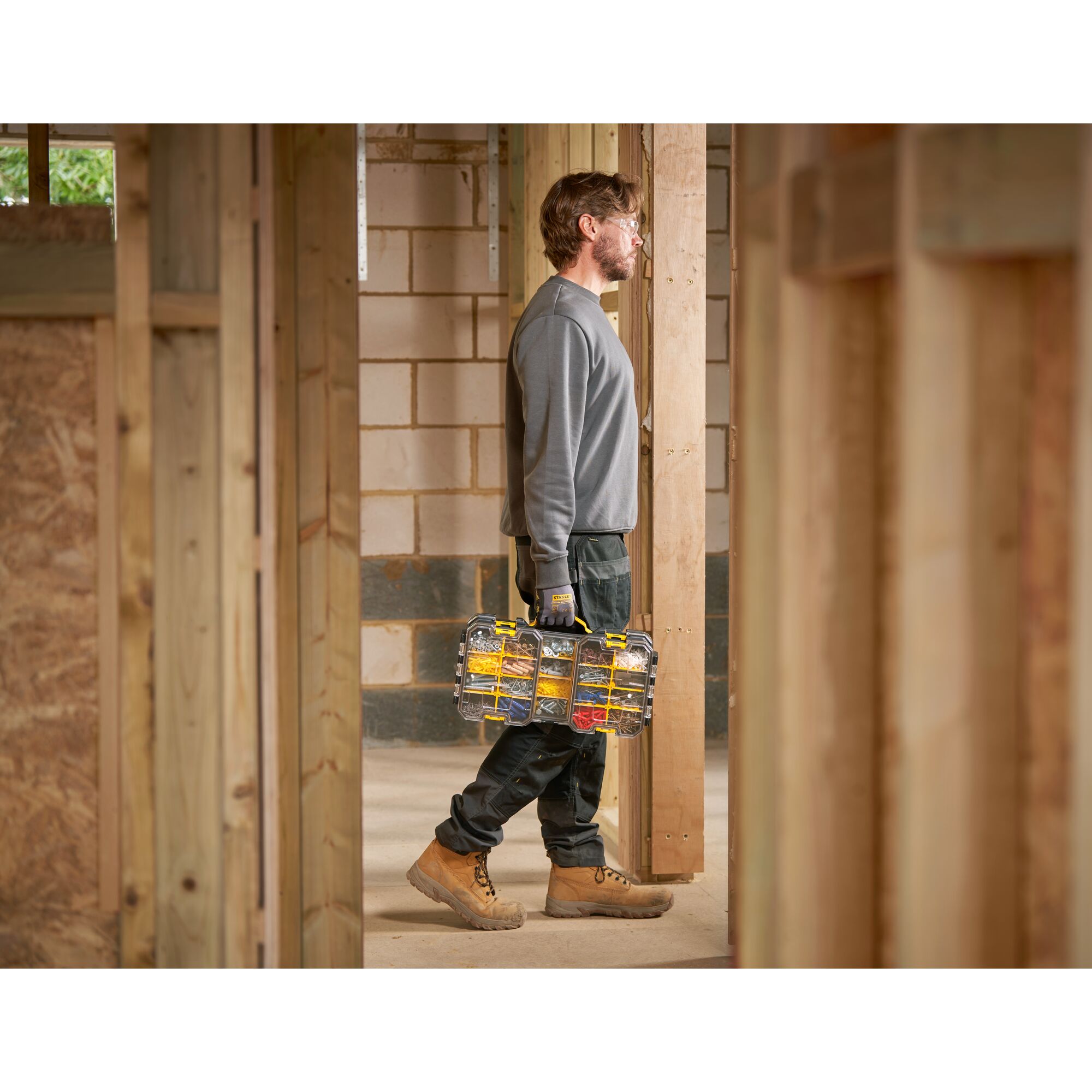 Organizadores STANLEY® FATMAX® PRO-STACK™ (Triple Pack)