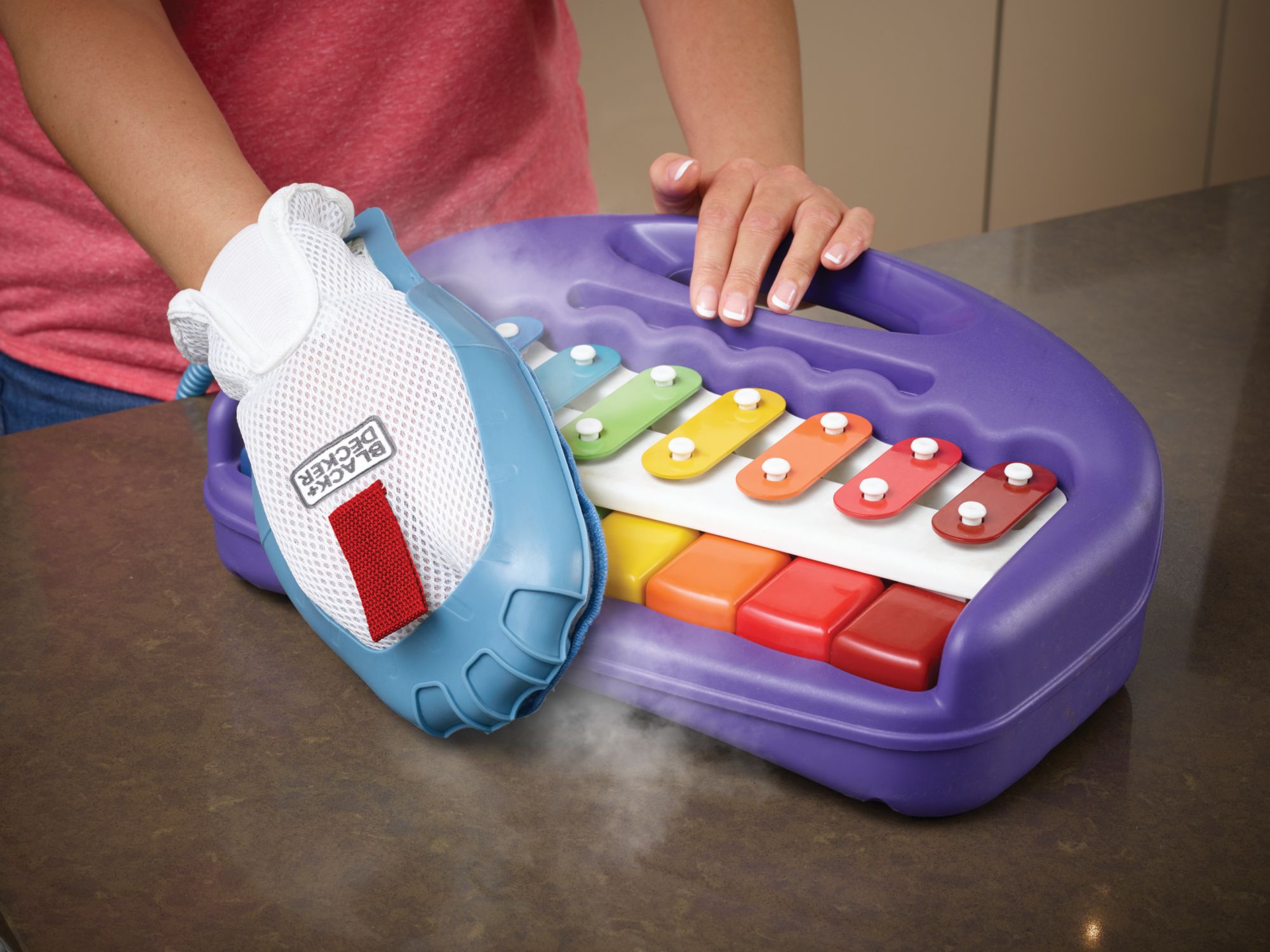 FSH10SM-QS - SteaMitt 1000W con 3m de cable y accesorios