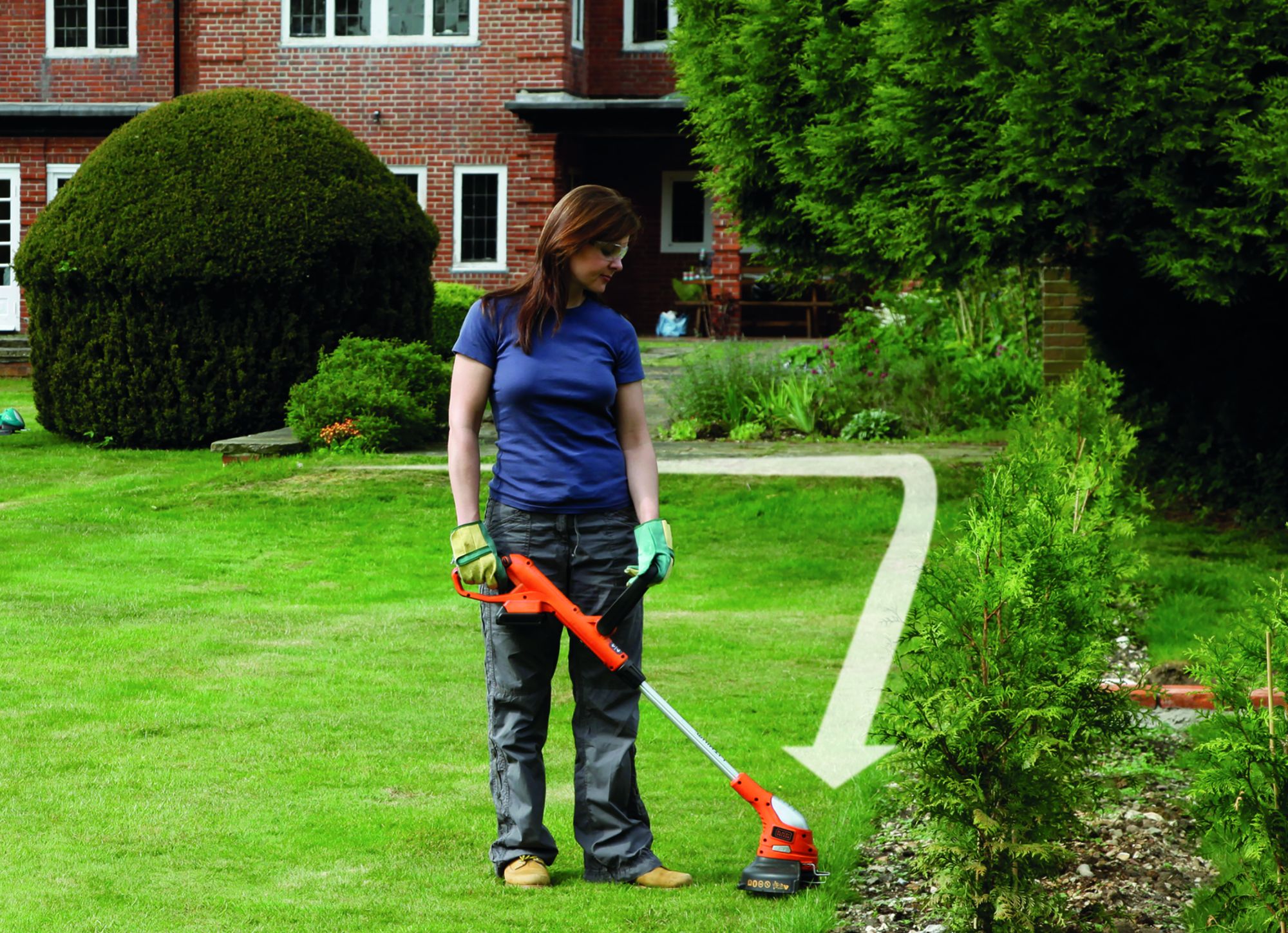 GLC1823L20-QW - Cortabordes 18V 2.0Ah Litio 23cm